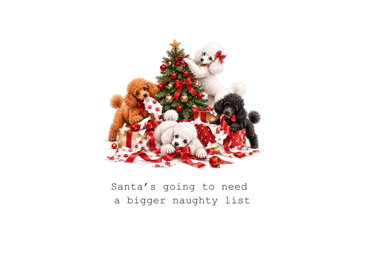 Poodles Calendar Limited Release