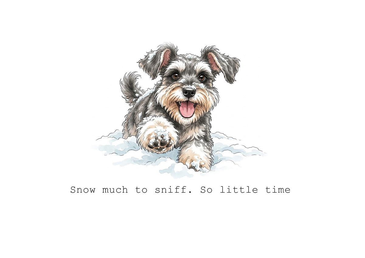 Miniature Schnuazer Calendar Limited Release