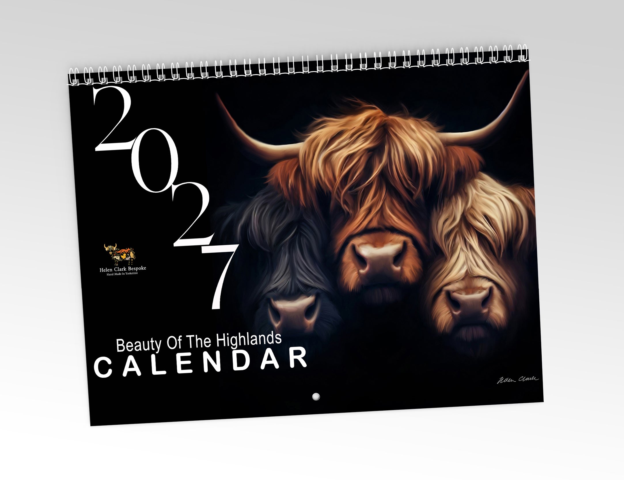 Beauty of the Highlands 2027 Calendar