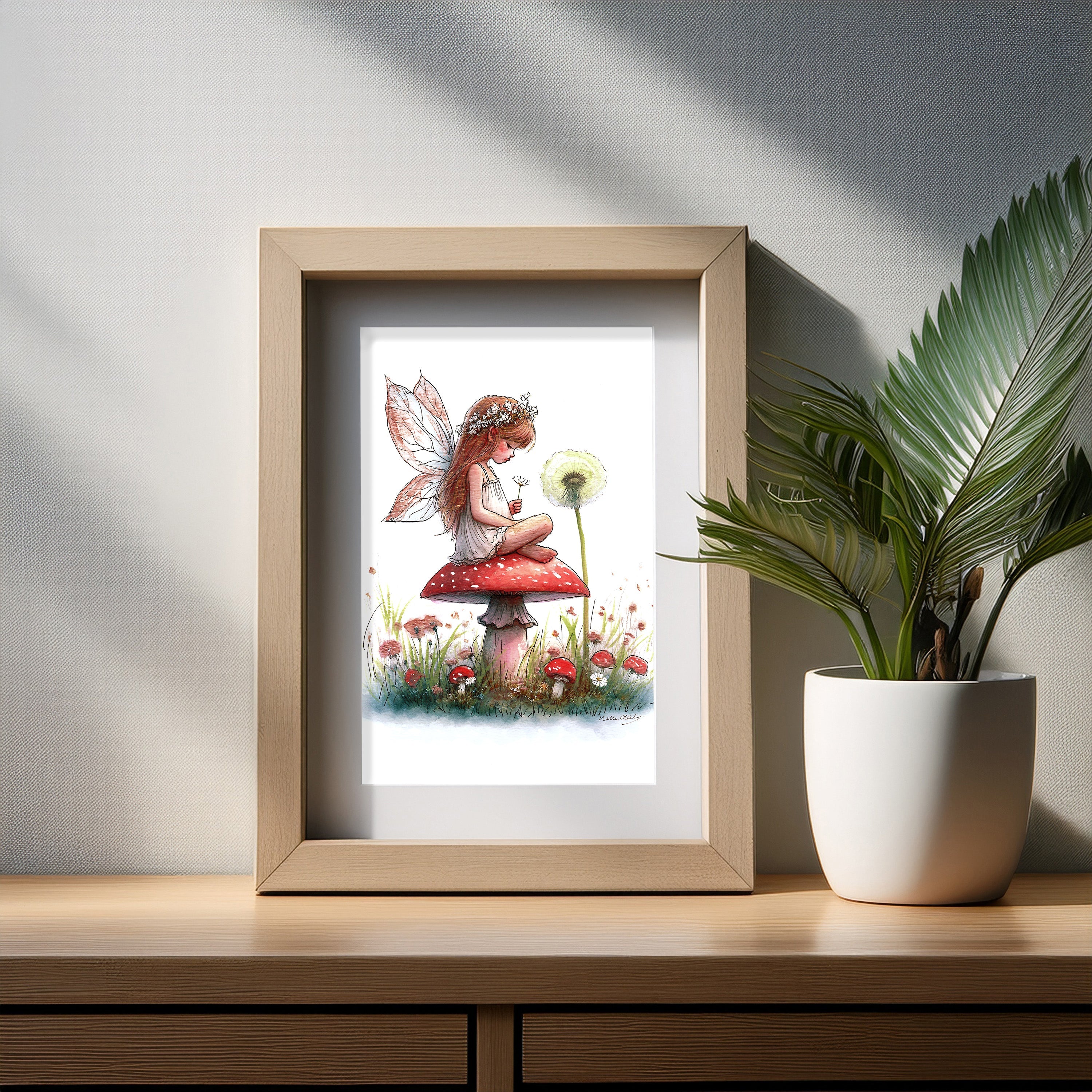 Dreamy Fairy Art Print