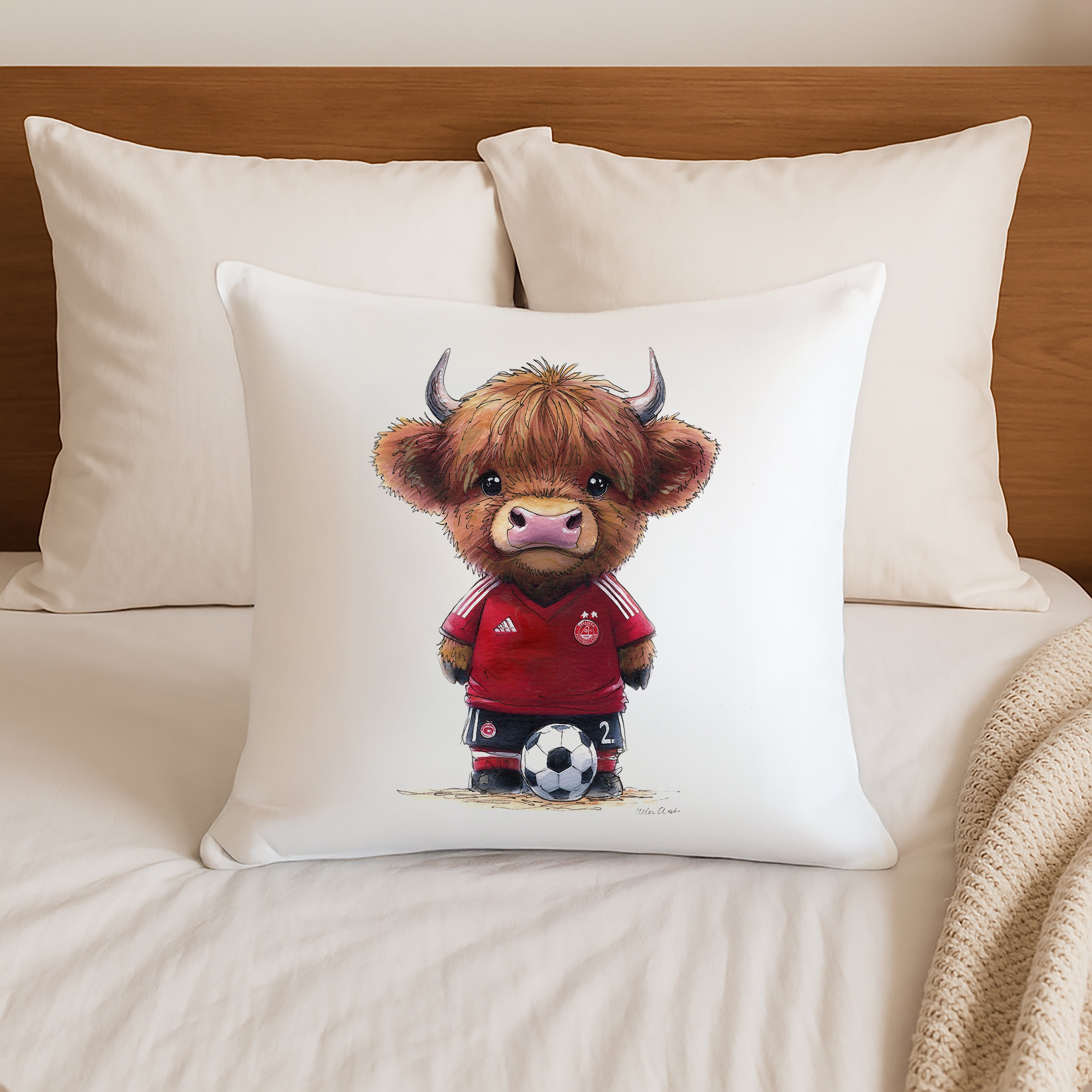 Aberdeen Moo Cushion