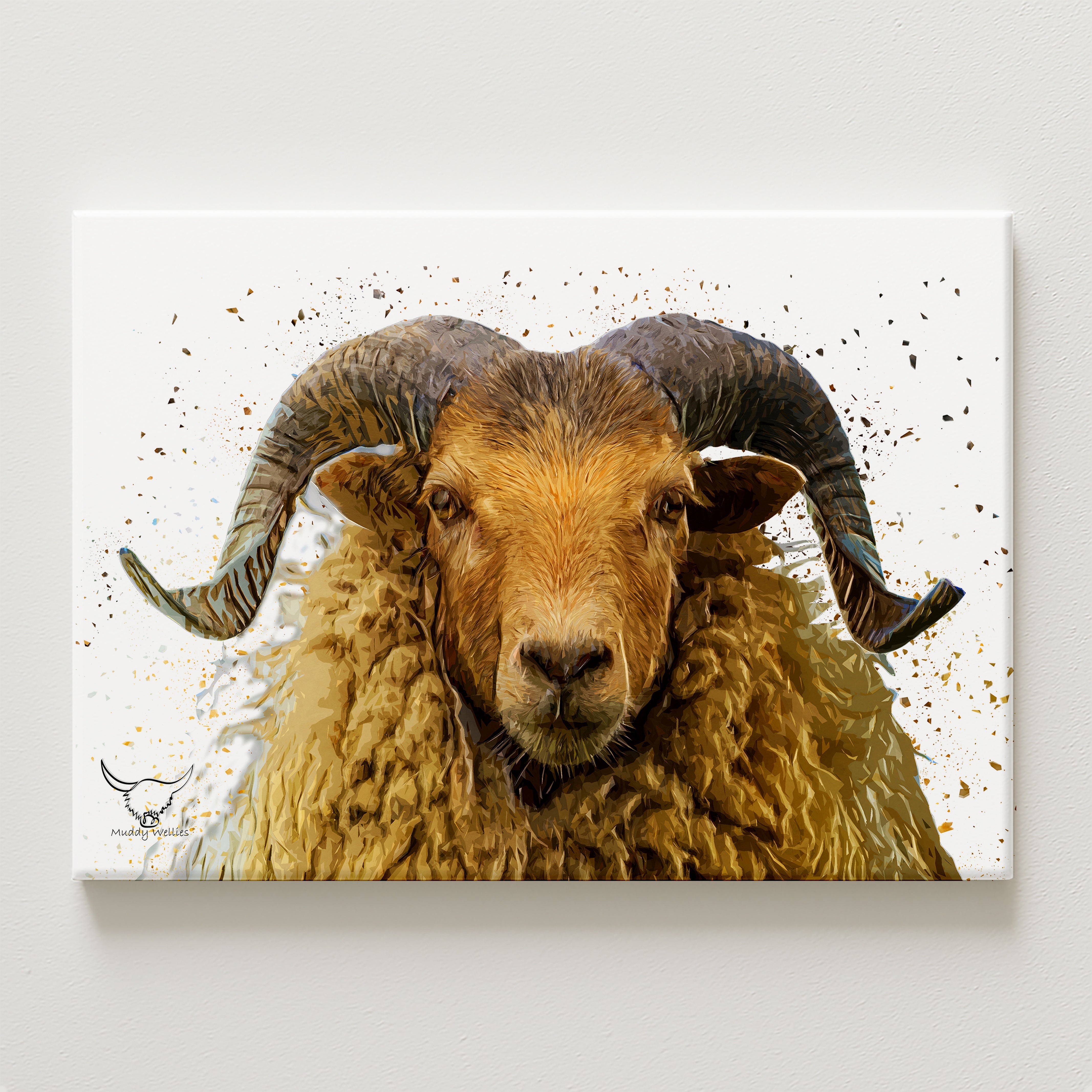 Arran Ram Canvas