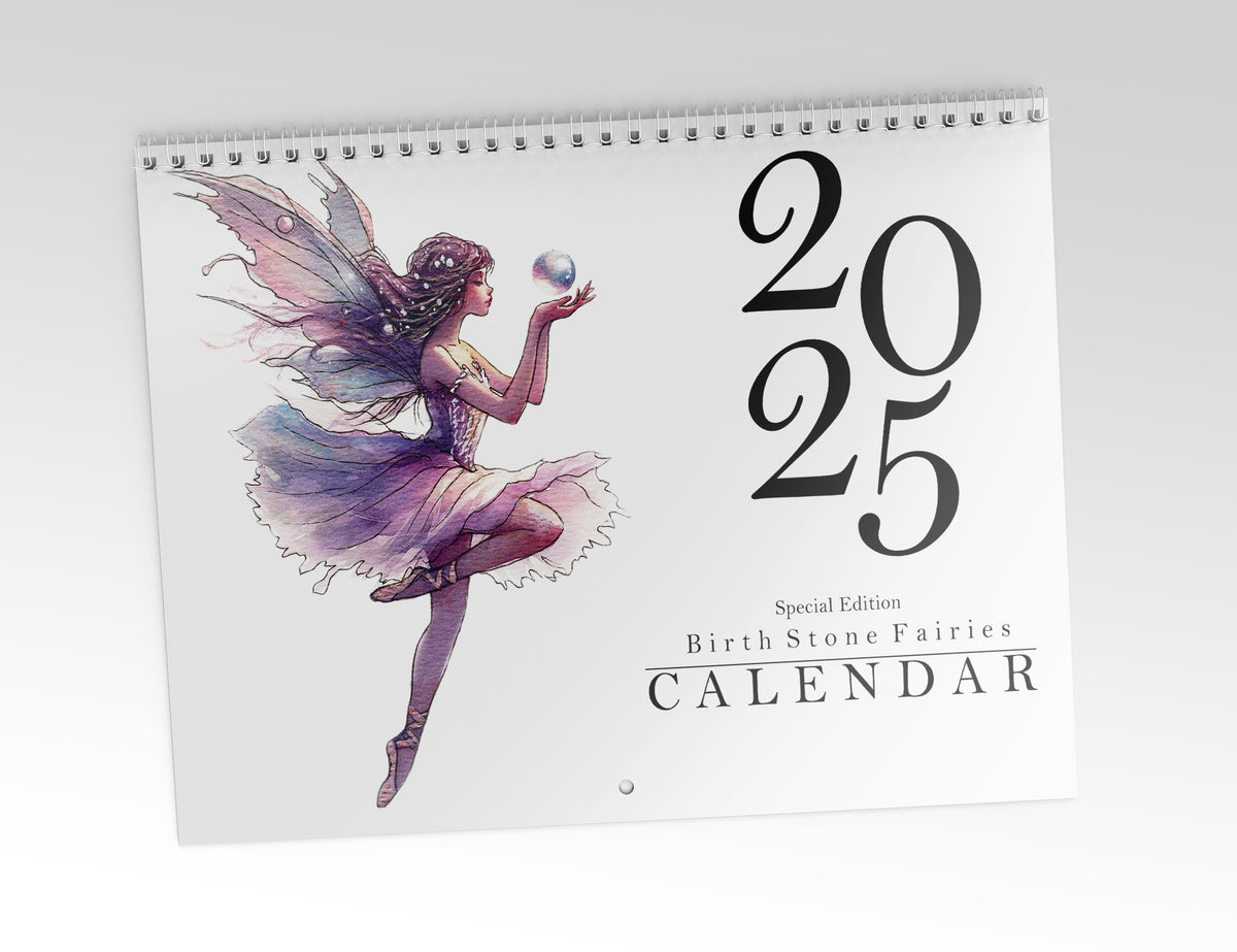 Birth Stone Fairies Calendar 2025 Helen Clark Bespoke