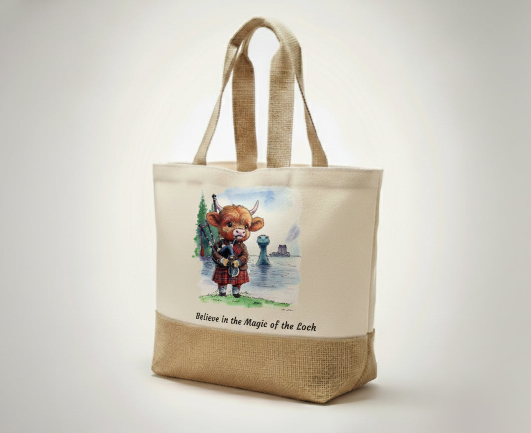 Believe in the Magic of the Loch Tote Bag