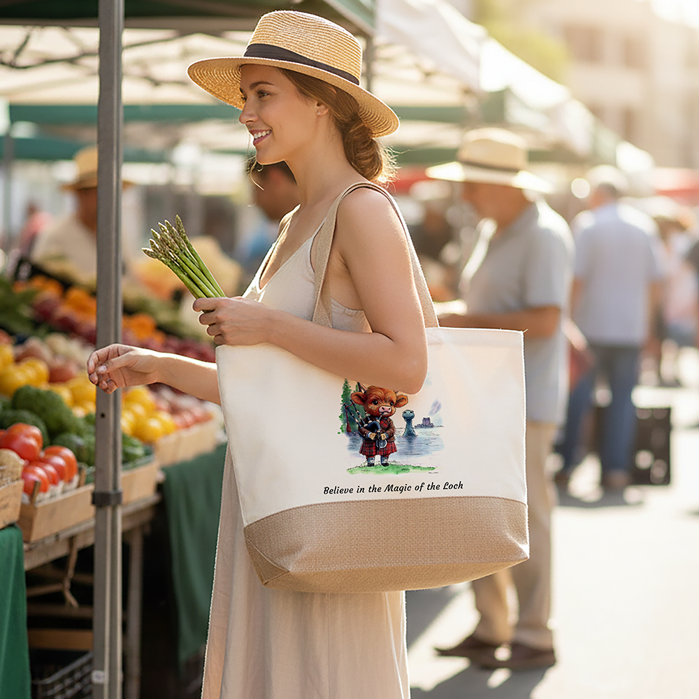 Believe in the Magic of the Loch Tote Bag