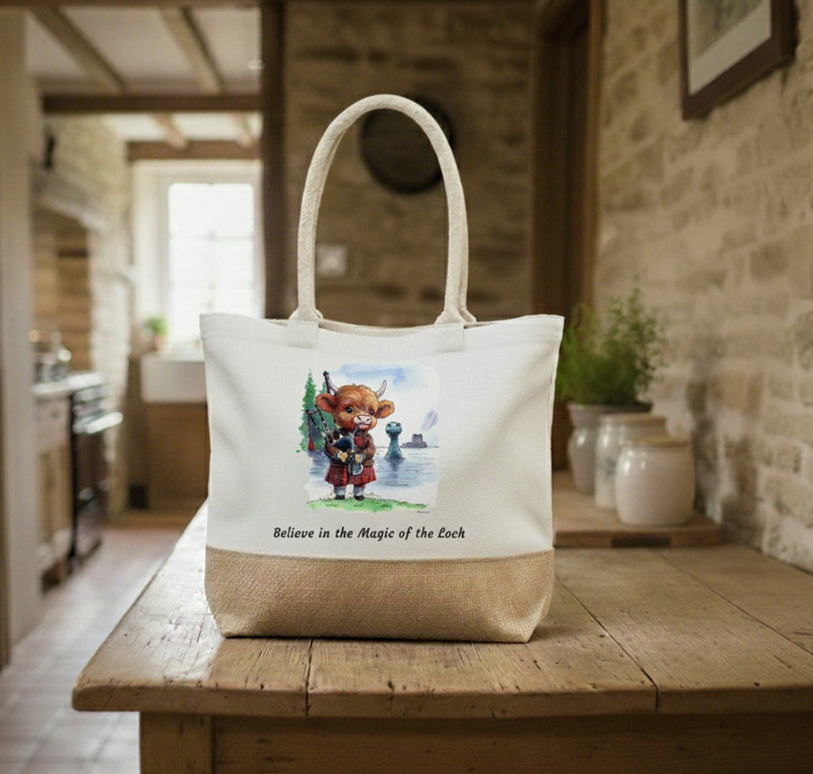 Believe in the Magic of the Loch Tote Bag