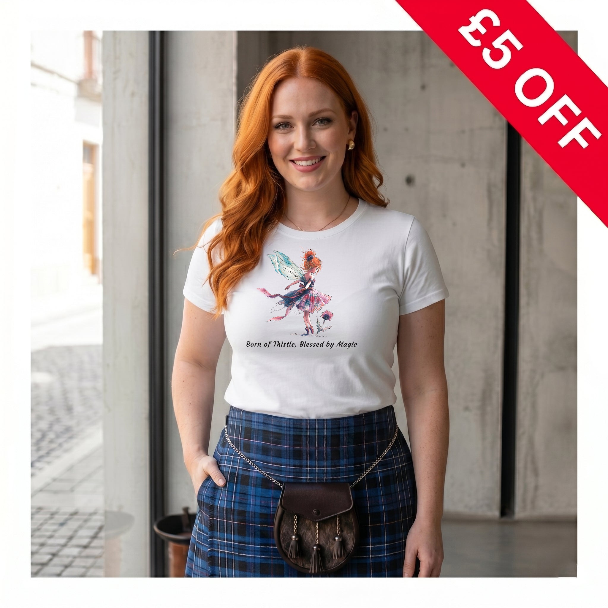Born of Thistle, Blessed with Magic T-Shirt