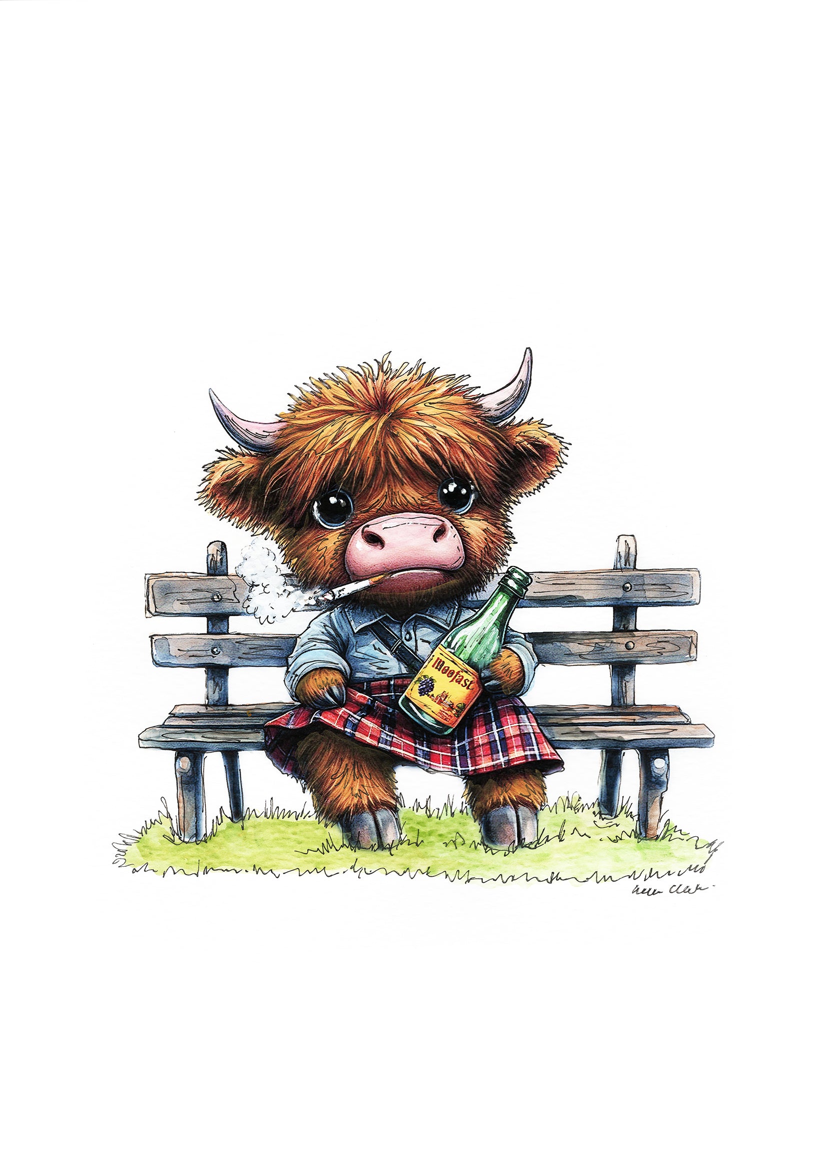 Moo Famous Scottish Drinks 2027 Calendar