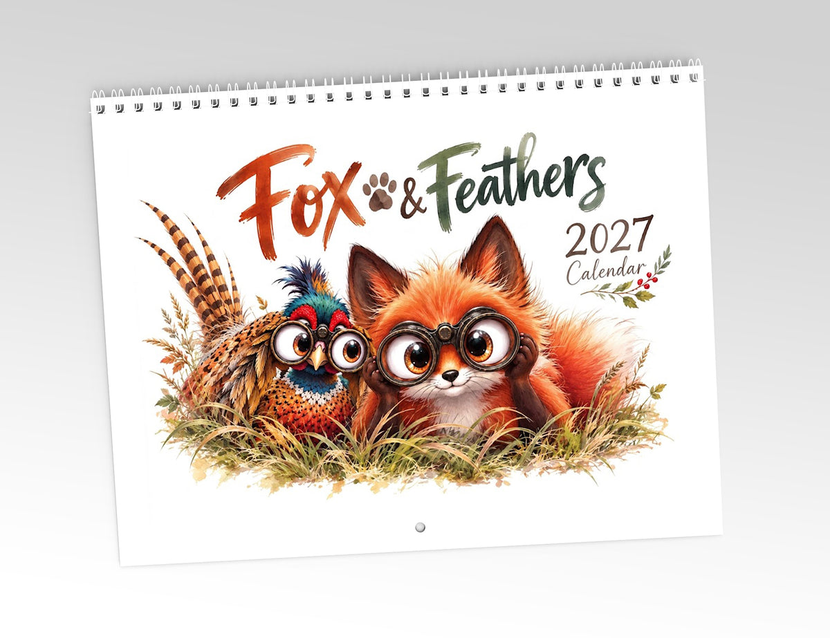 Fox and Feathers Calendar Limited Release
