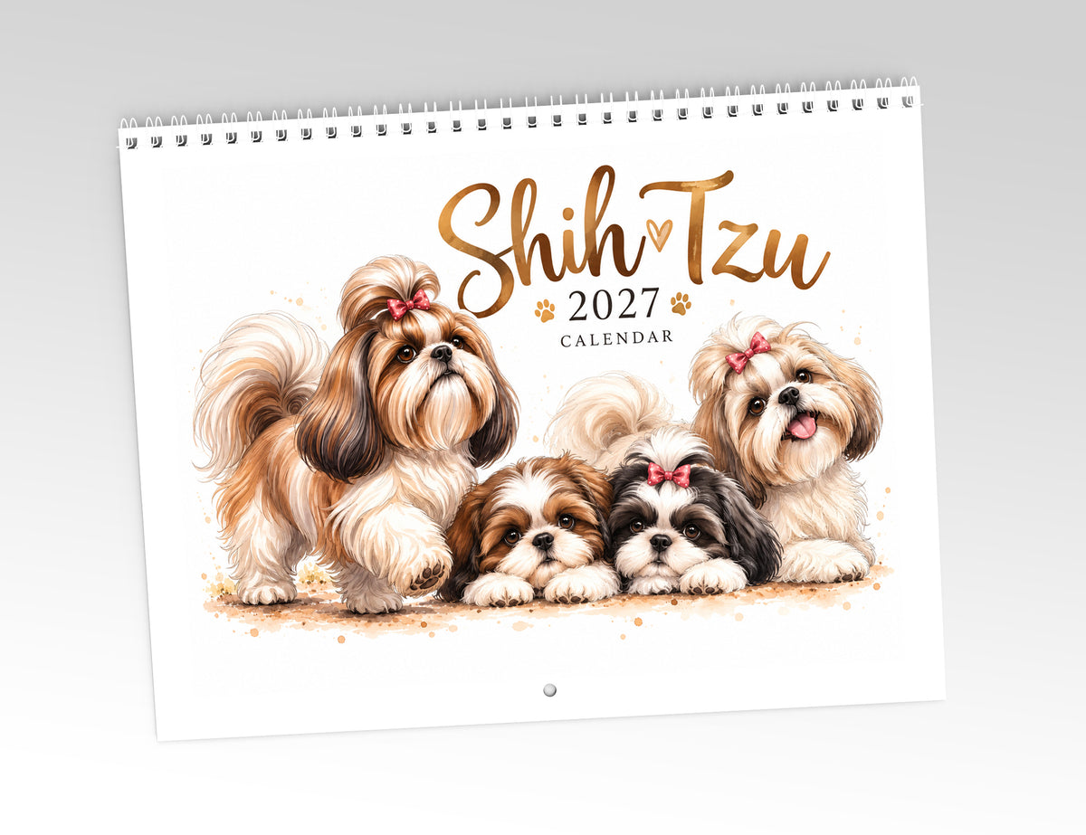 Shih Tzu Calendar Limited Release