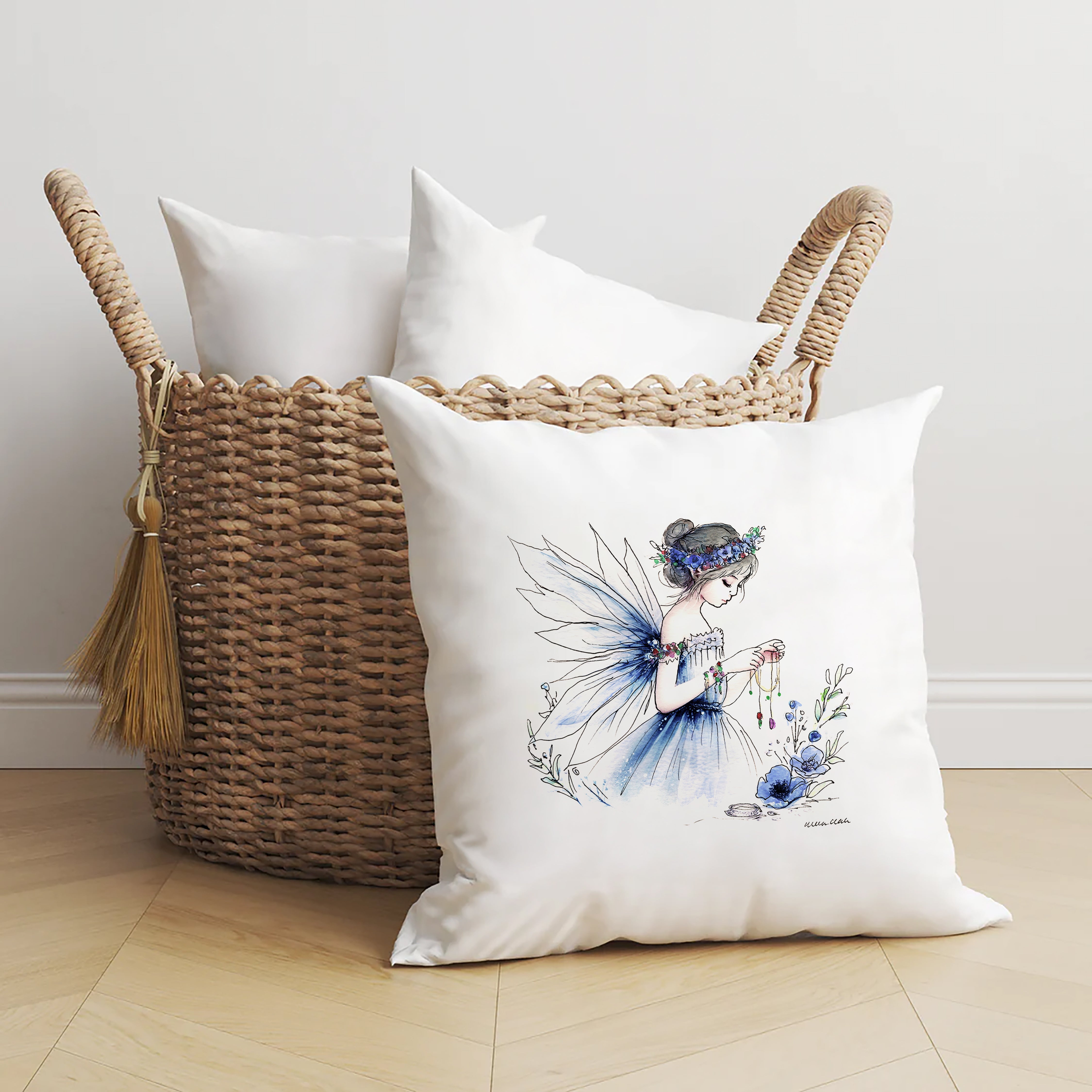 Crafting Jewellery Making Fairy Cushion