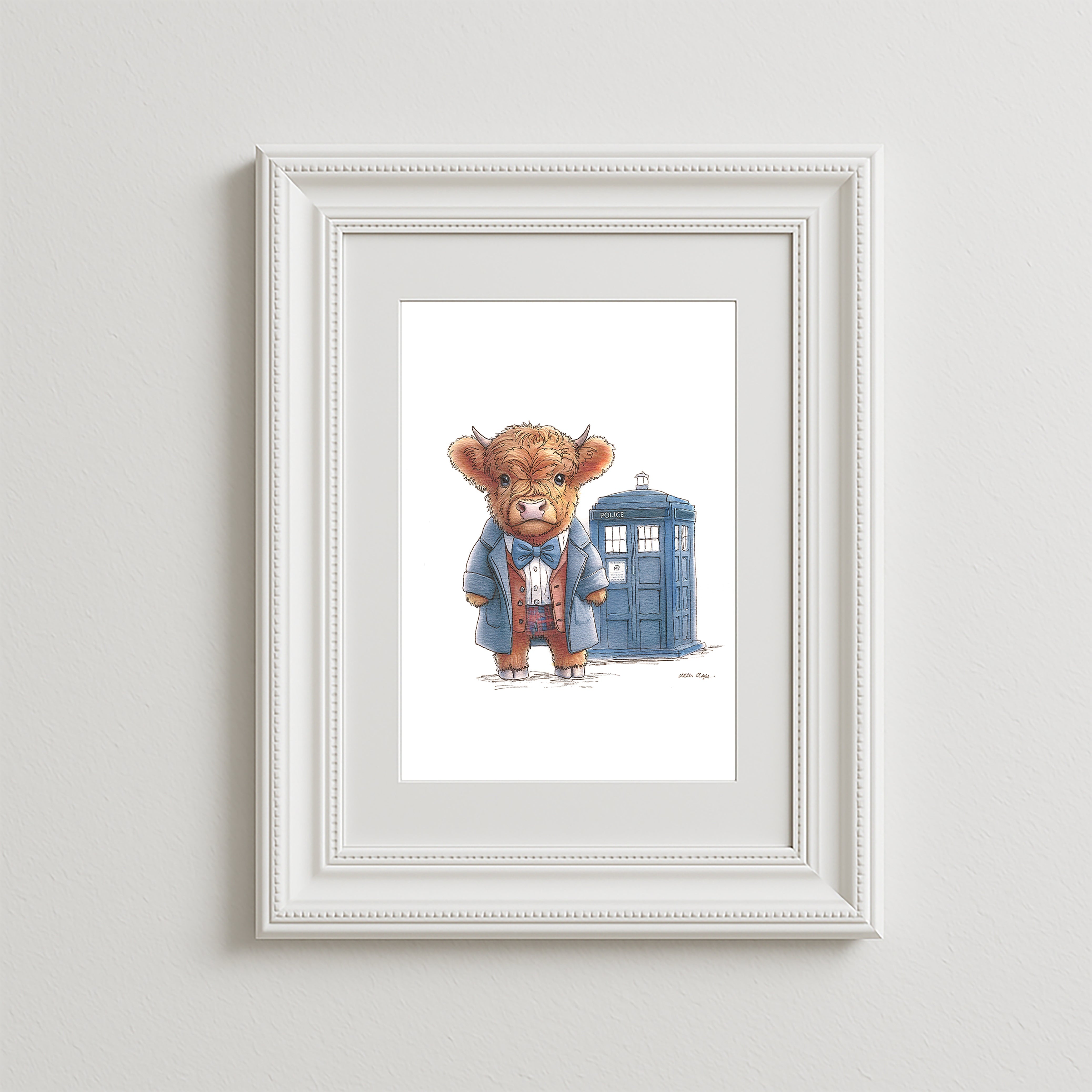 Dr Whomoo Art Print