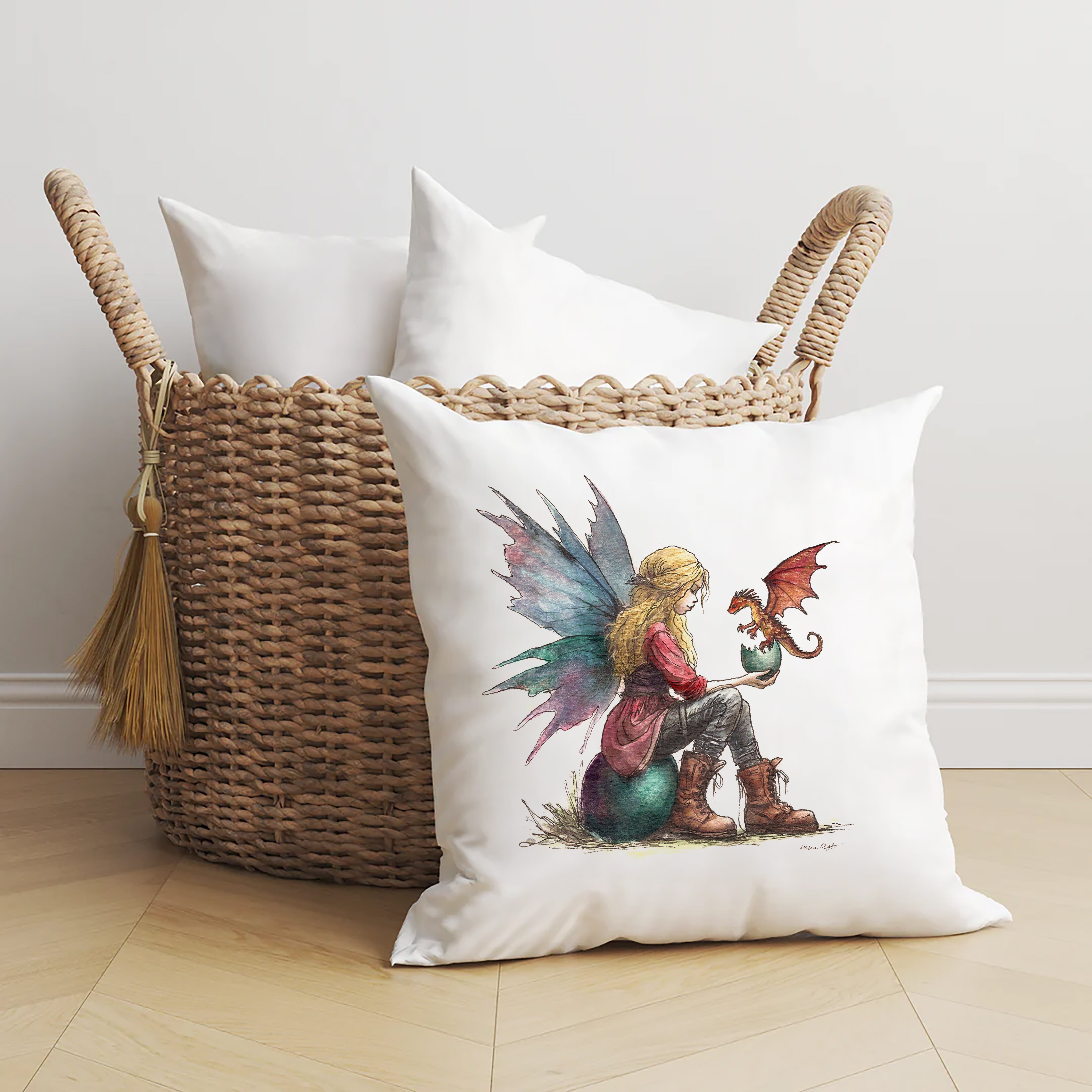 Dragon Guardian Cushion