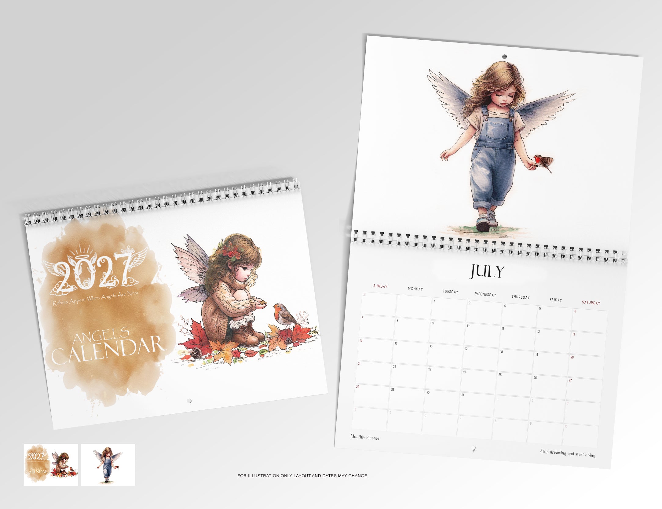 Angels Appear 2027 Calendar Limited Release
