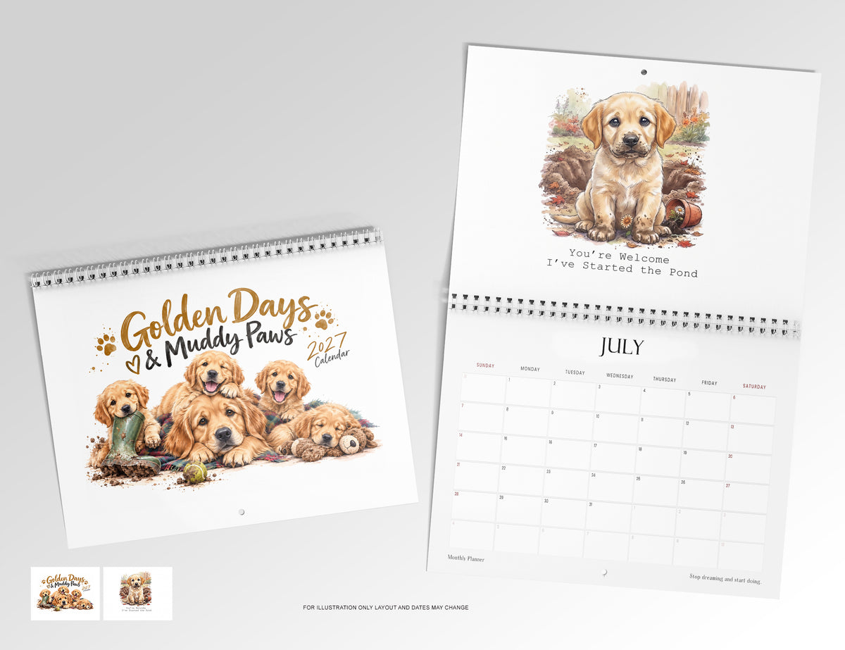 Golden Days Calendar Limited Release