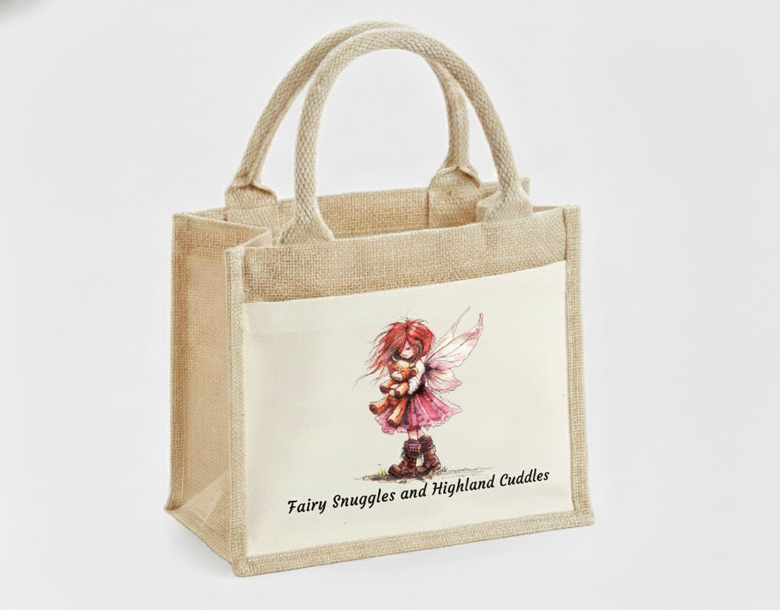Fairy Snuggles and Highland Cuddles Small Tote Bag