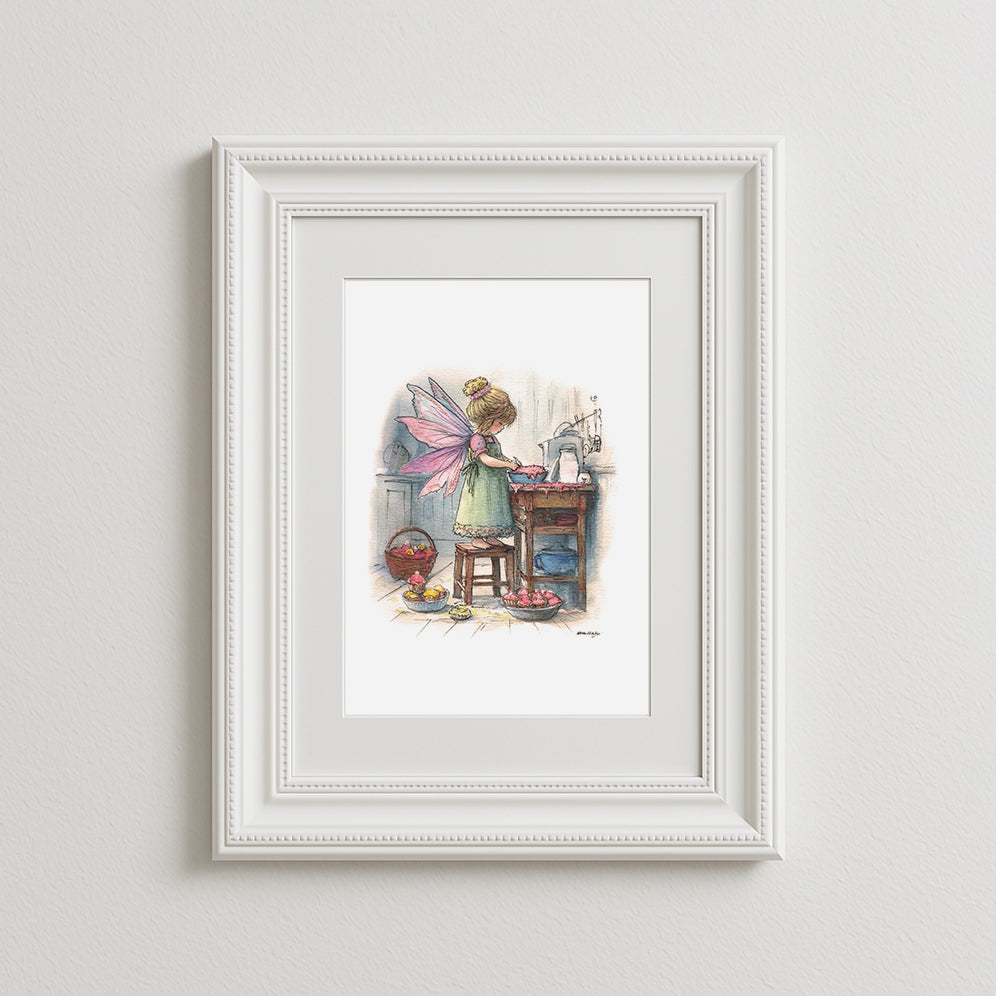 Fairy Cake Art Print