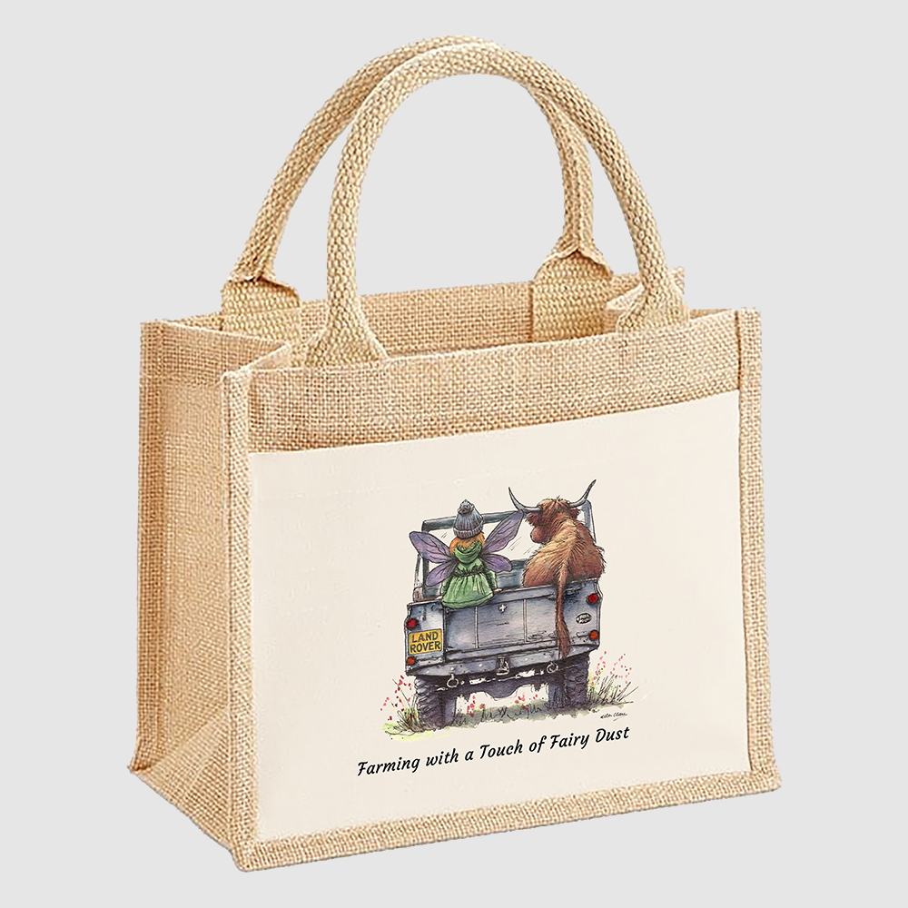 Farming with a Touch of Fairy Dust Small Tote Bag