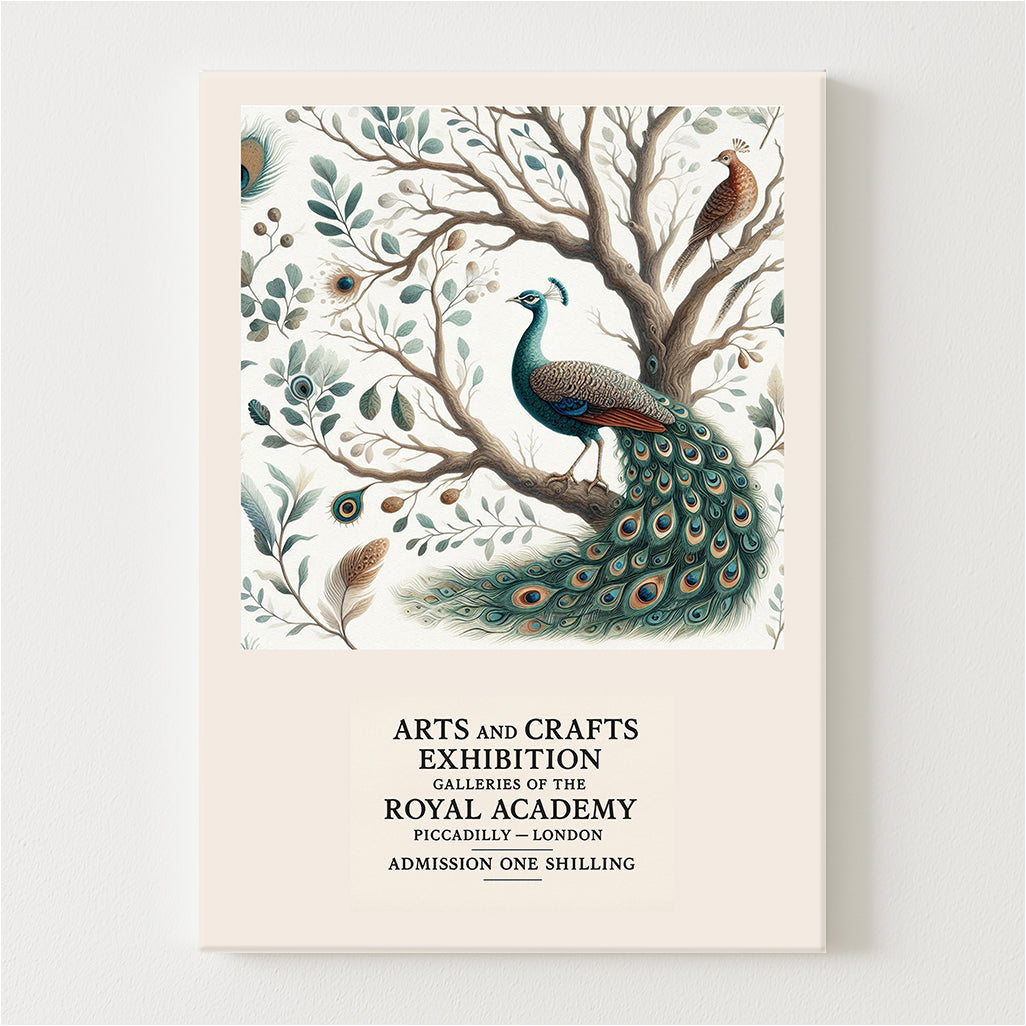 Feathered Tree Canvas
