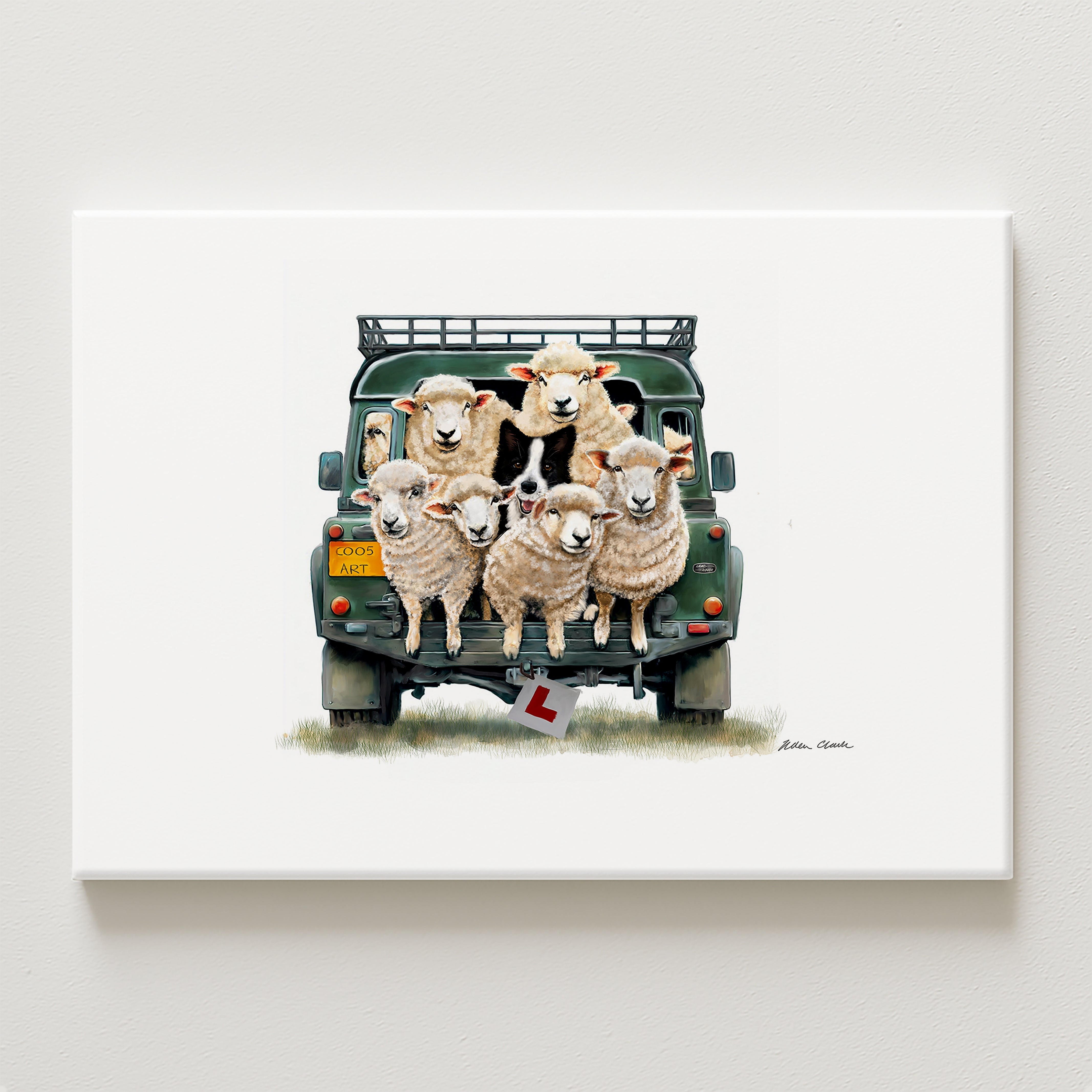 First Day On The Job Canvas