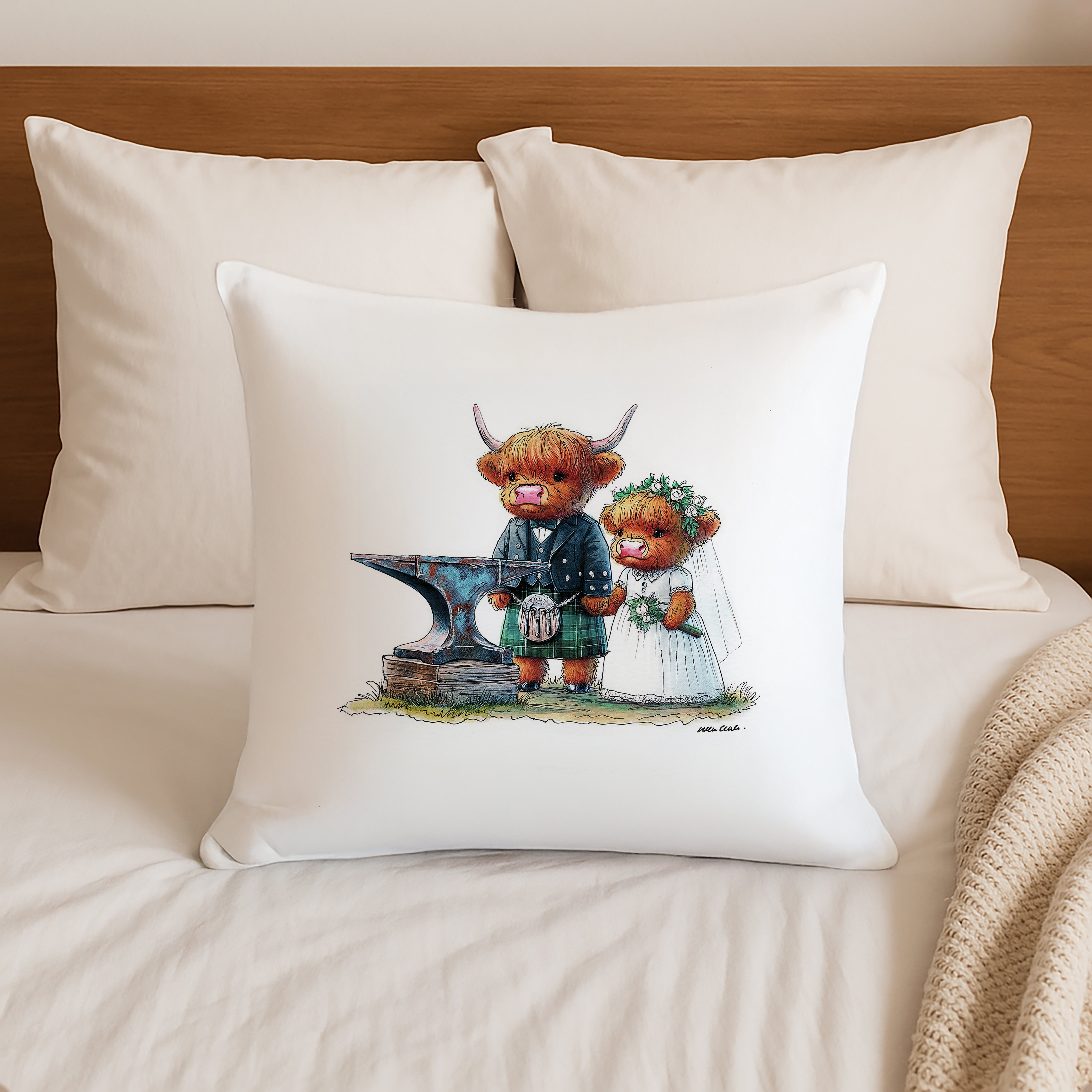 Forged In Love Cushion
