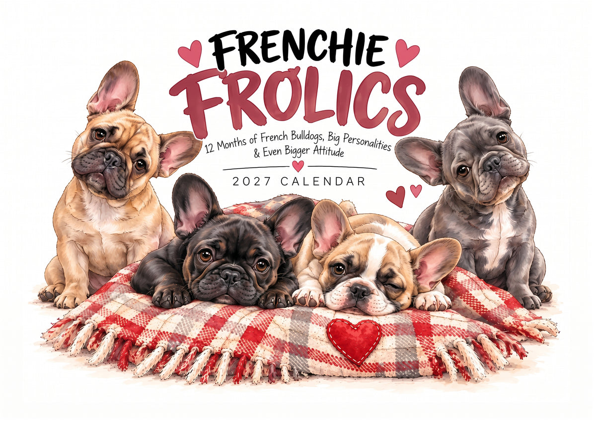 Frenchie Frolics Calendar Limited Release