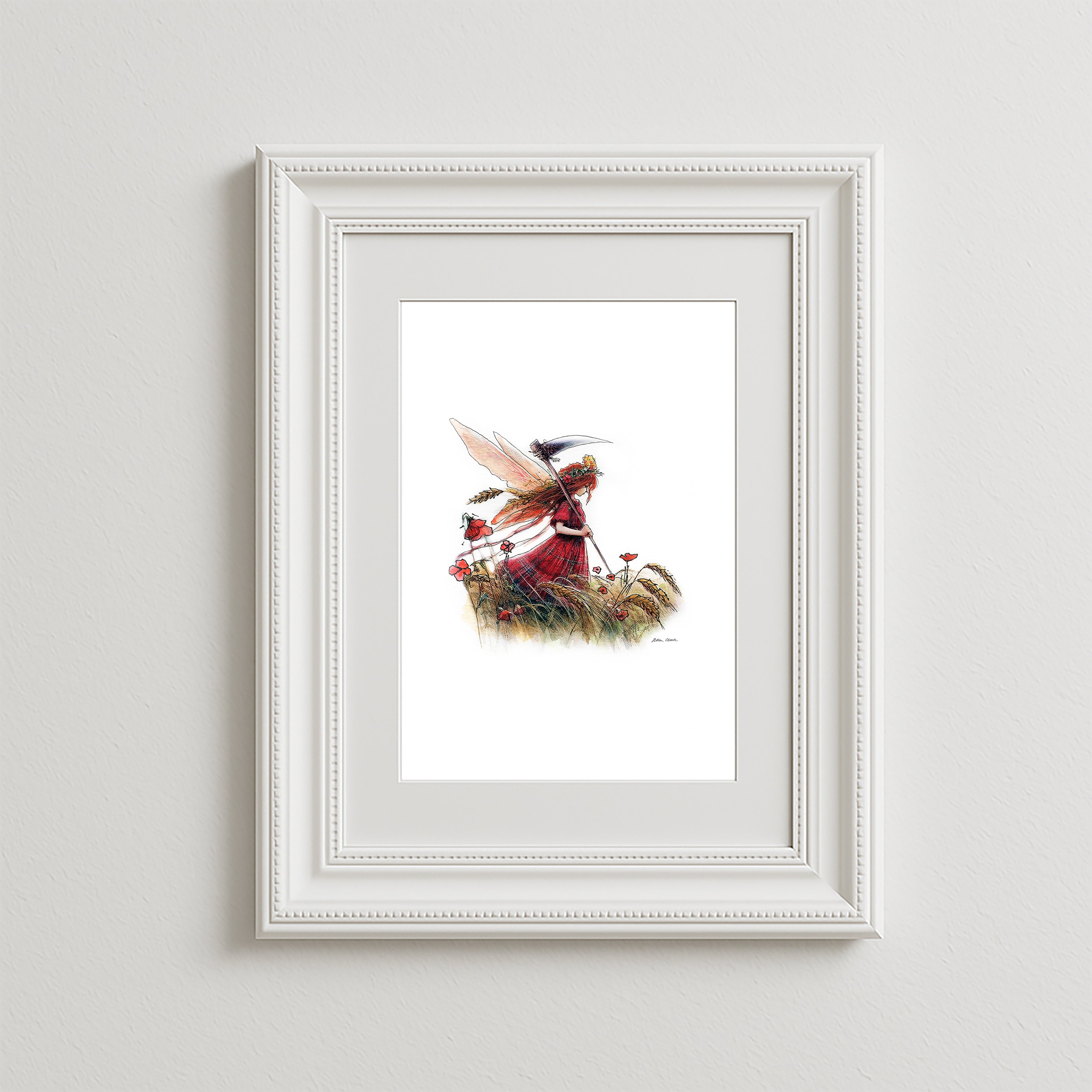 Harvest Fairy Art Print