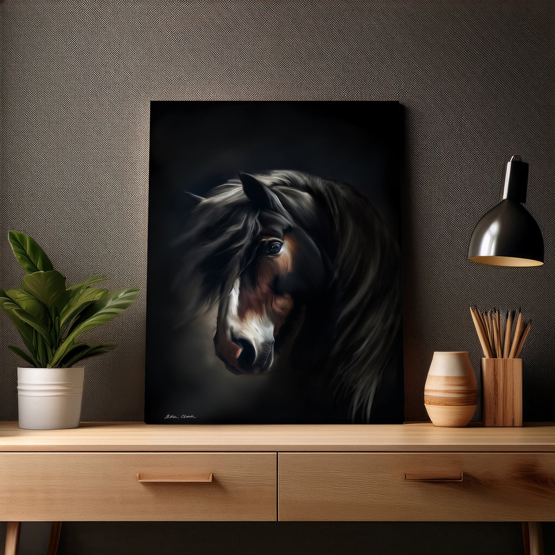 Heavy Horse Canvas