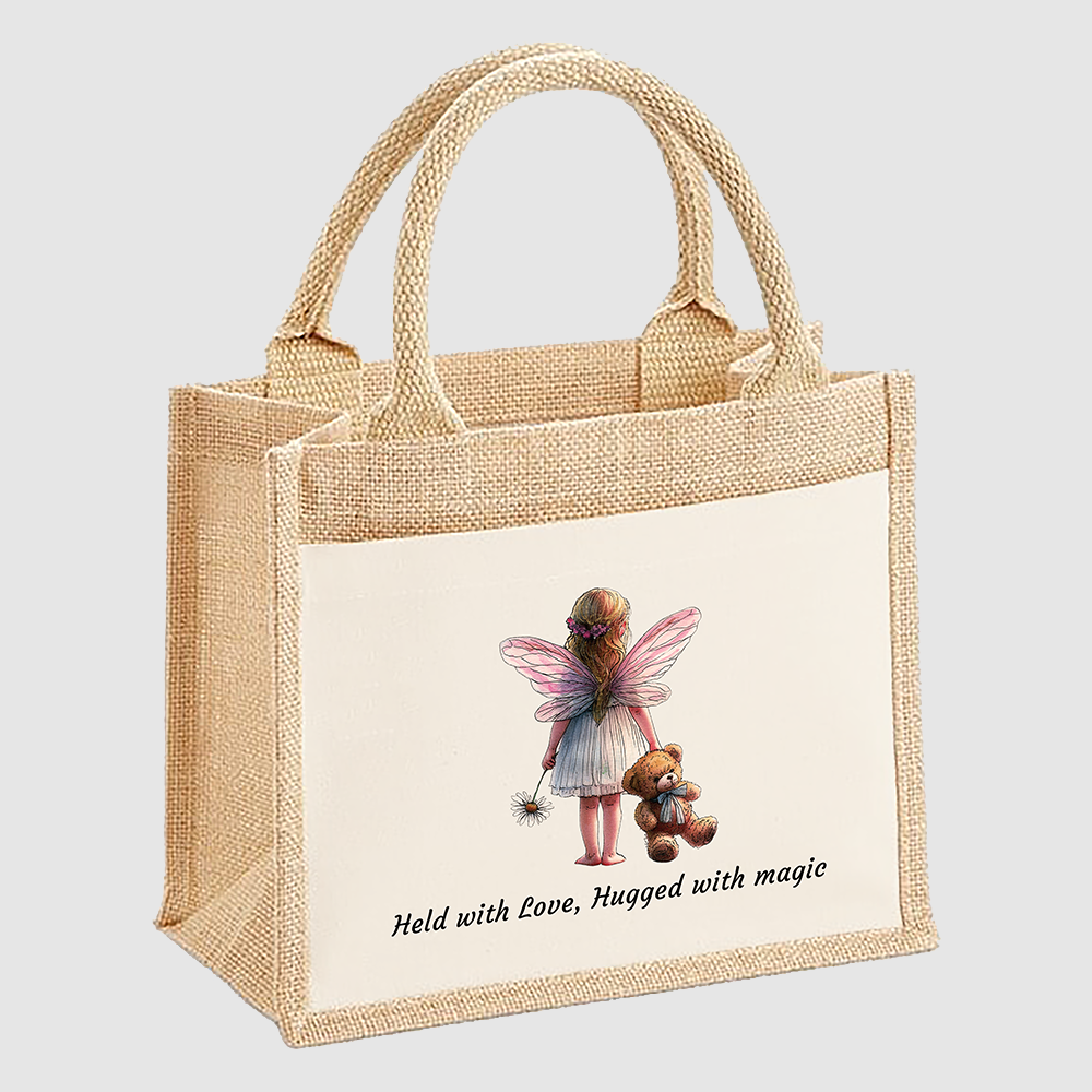 Held with Love, Hugged With Magic Small Tote Bag