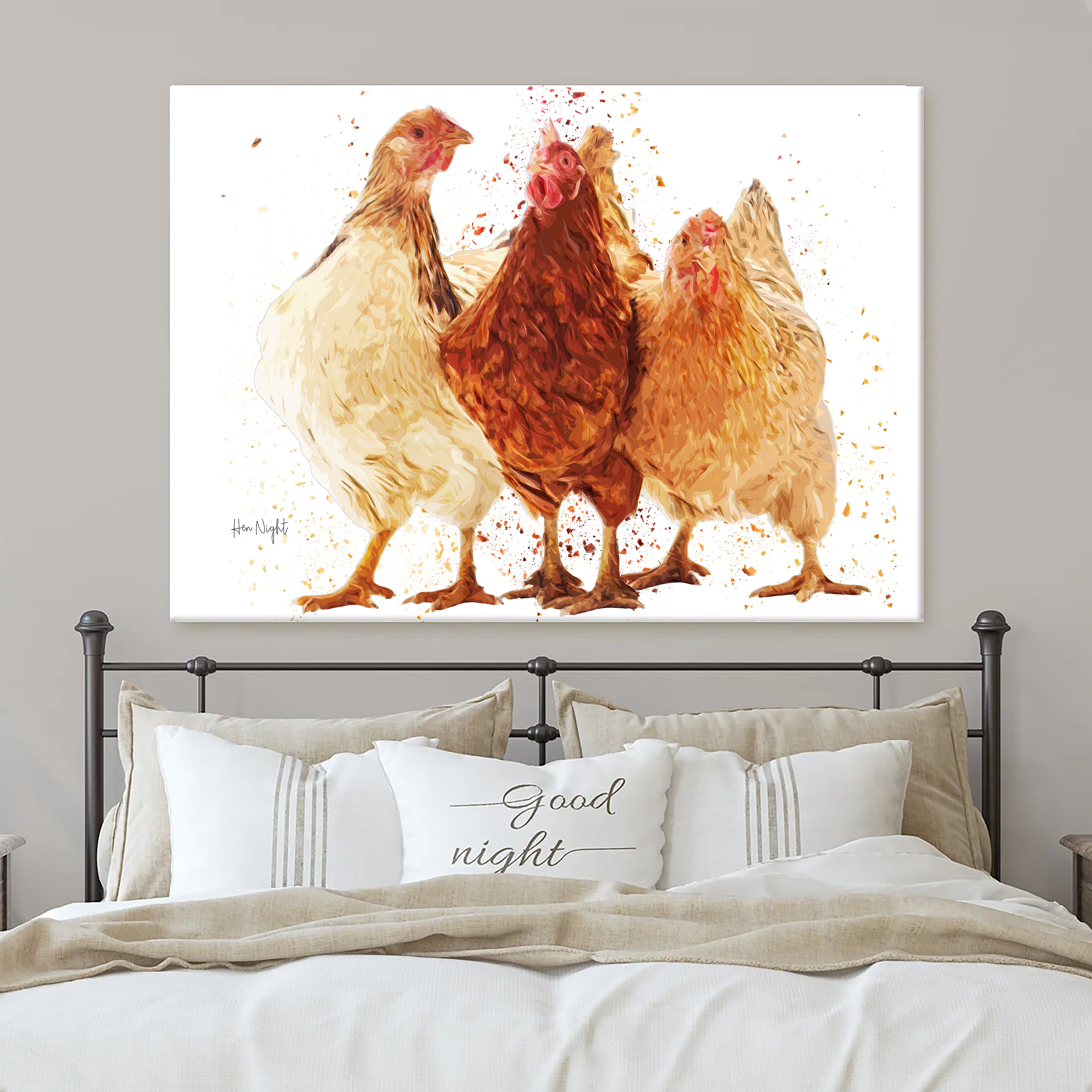 Hen Night Canvas