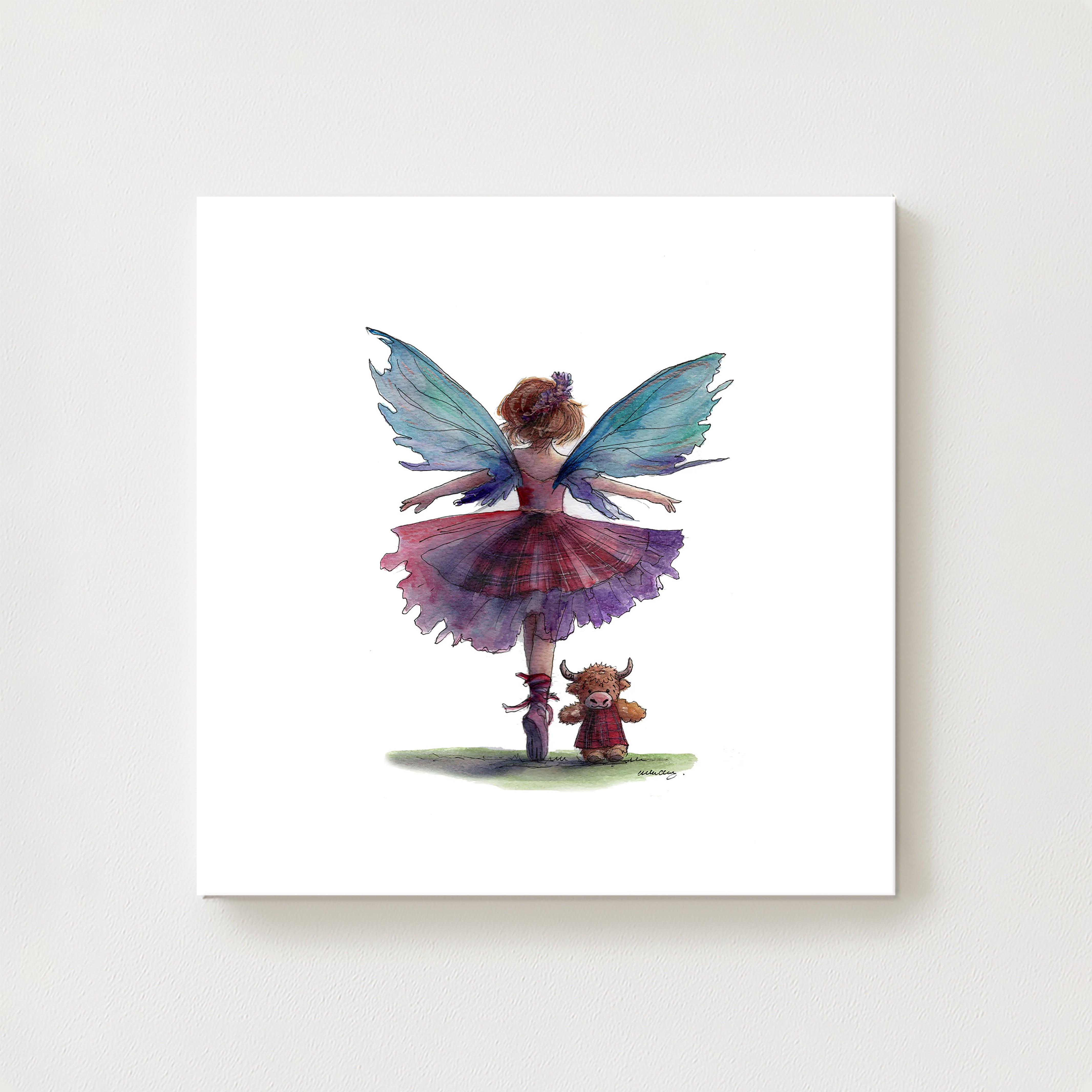 Highland Jig Canvas