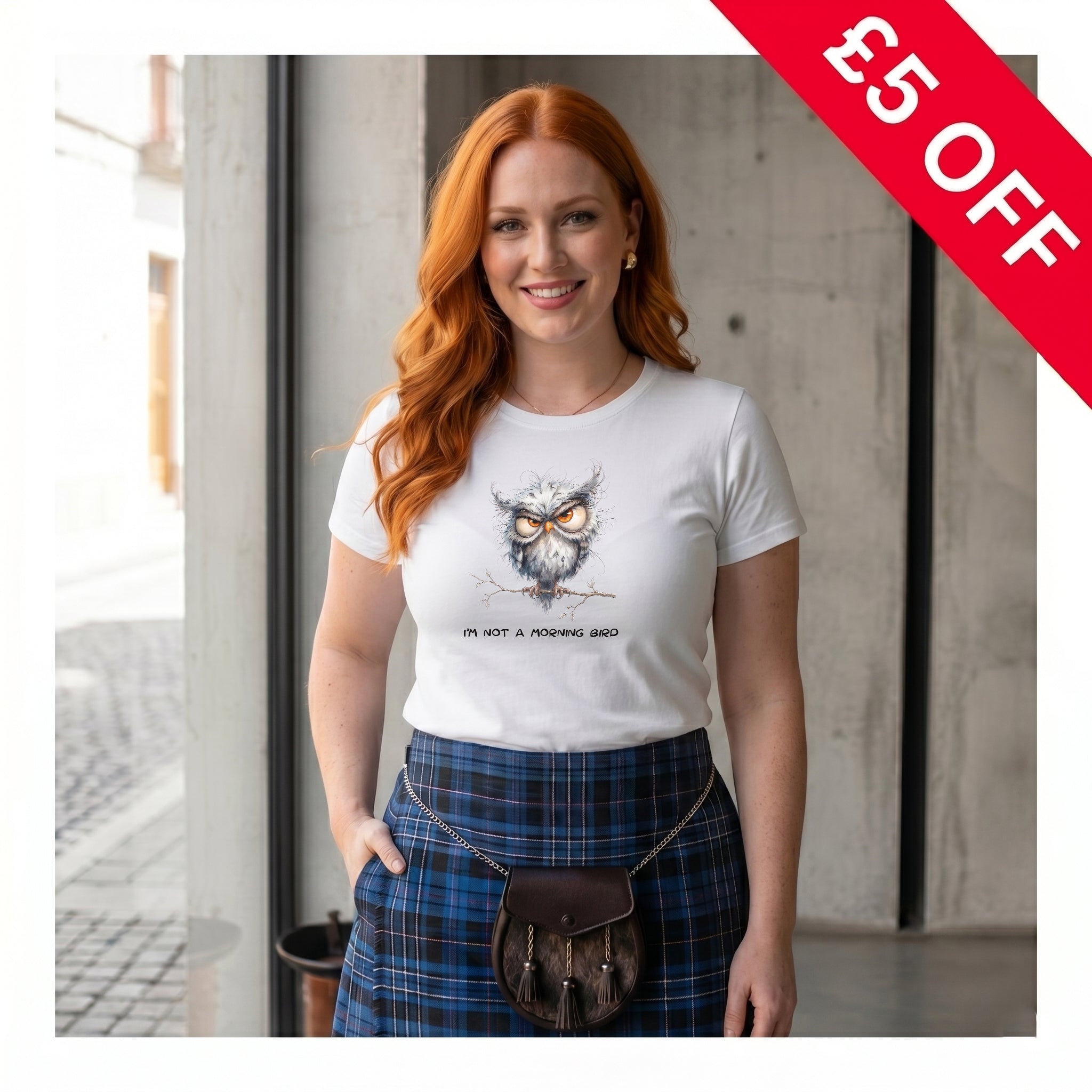 I'm Not a Morning Bird T-Shirt