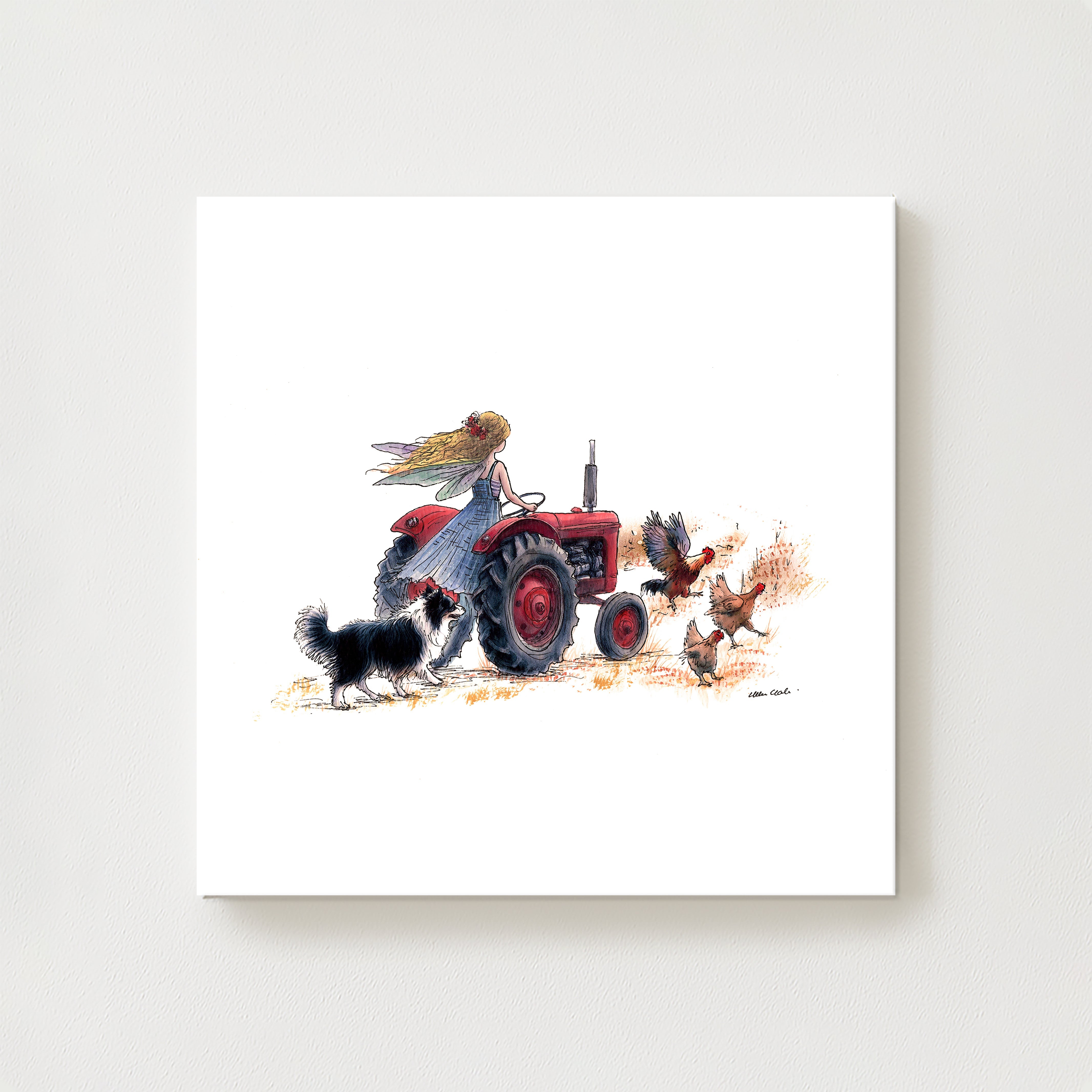 In A Rush Canvas