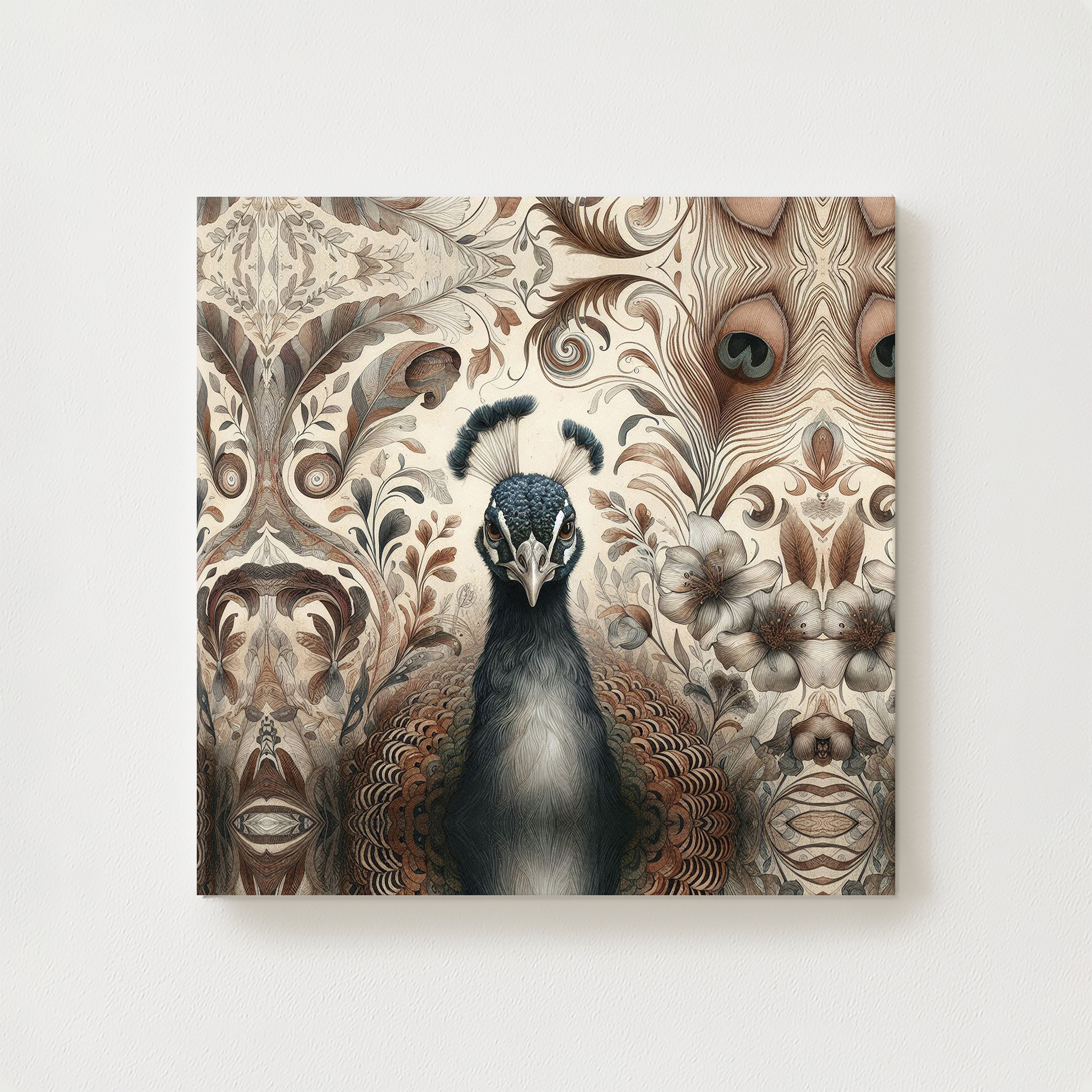 Indian Blue Canvas