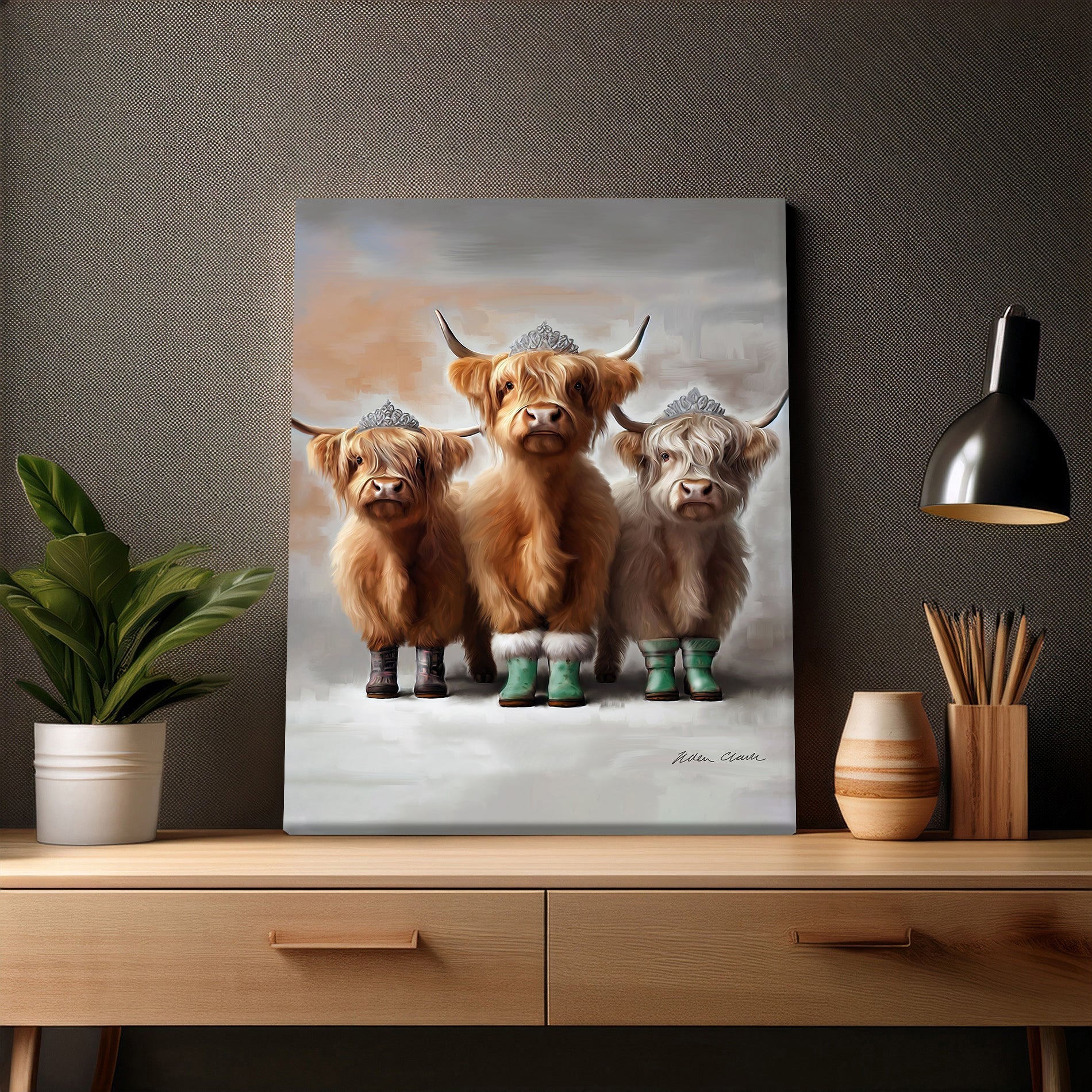 Ladies Of The Ton Canvas
