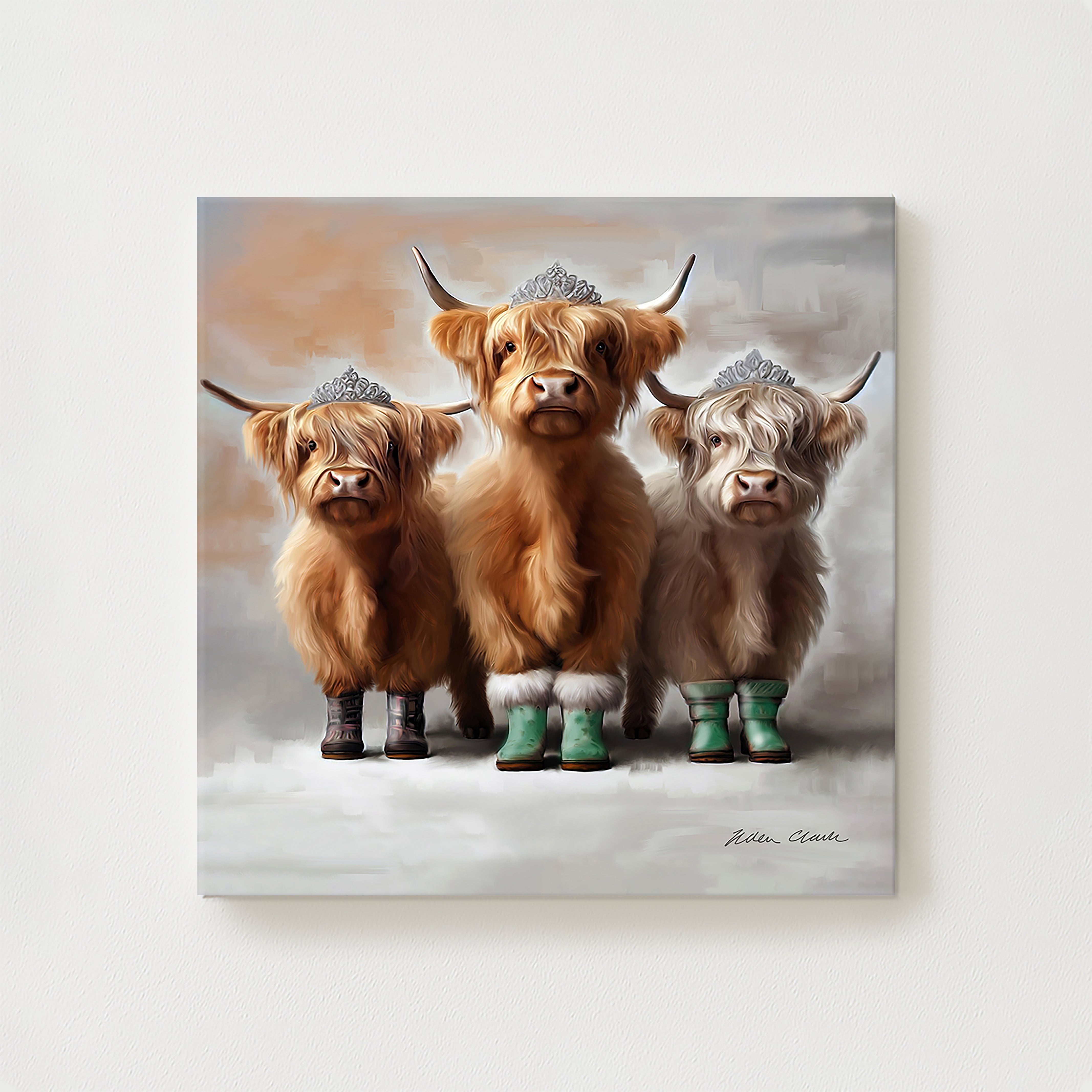 Ladies Of The Ton Canvas