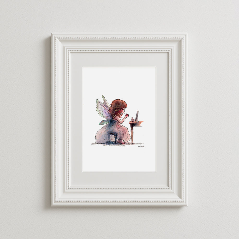 Lippy Chic Art Print