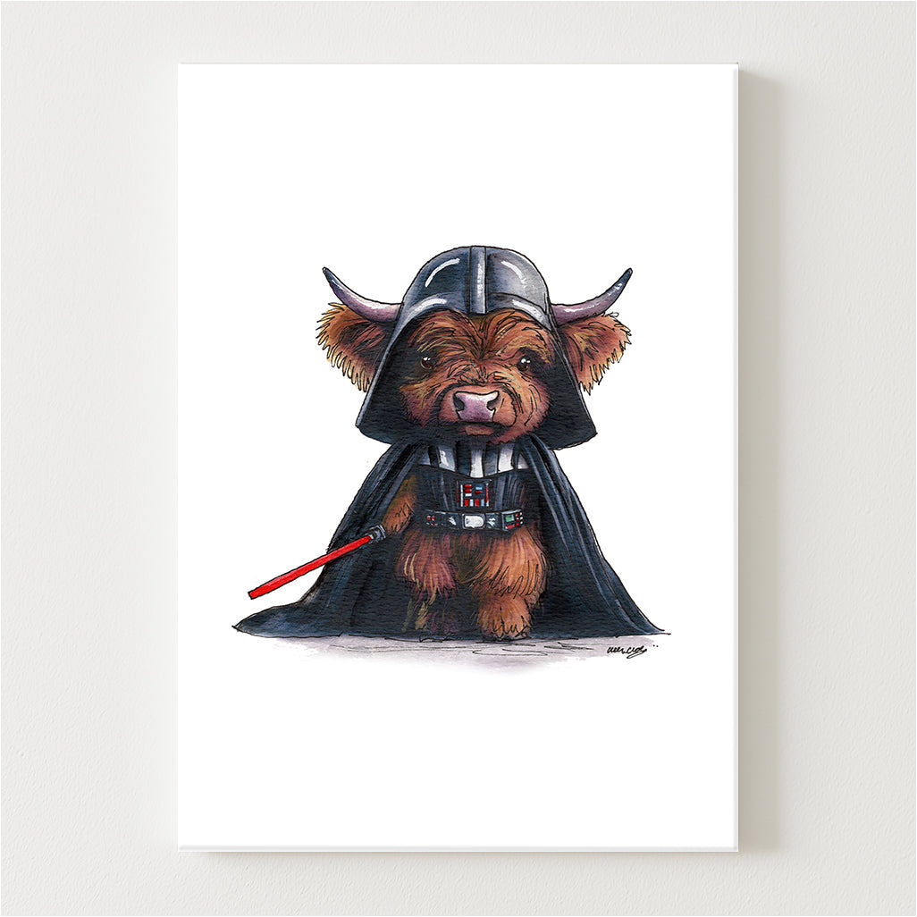 Moo Vader Canvas
