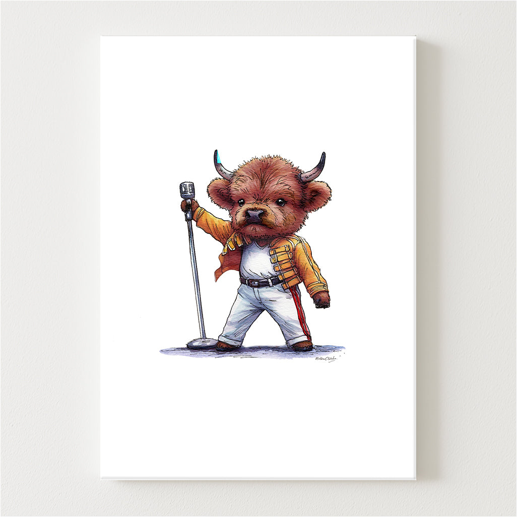 Moonificent Freddie Canvas