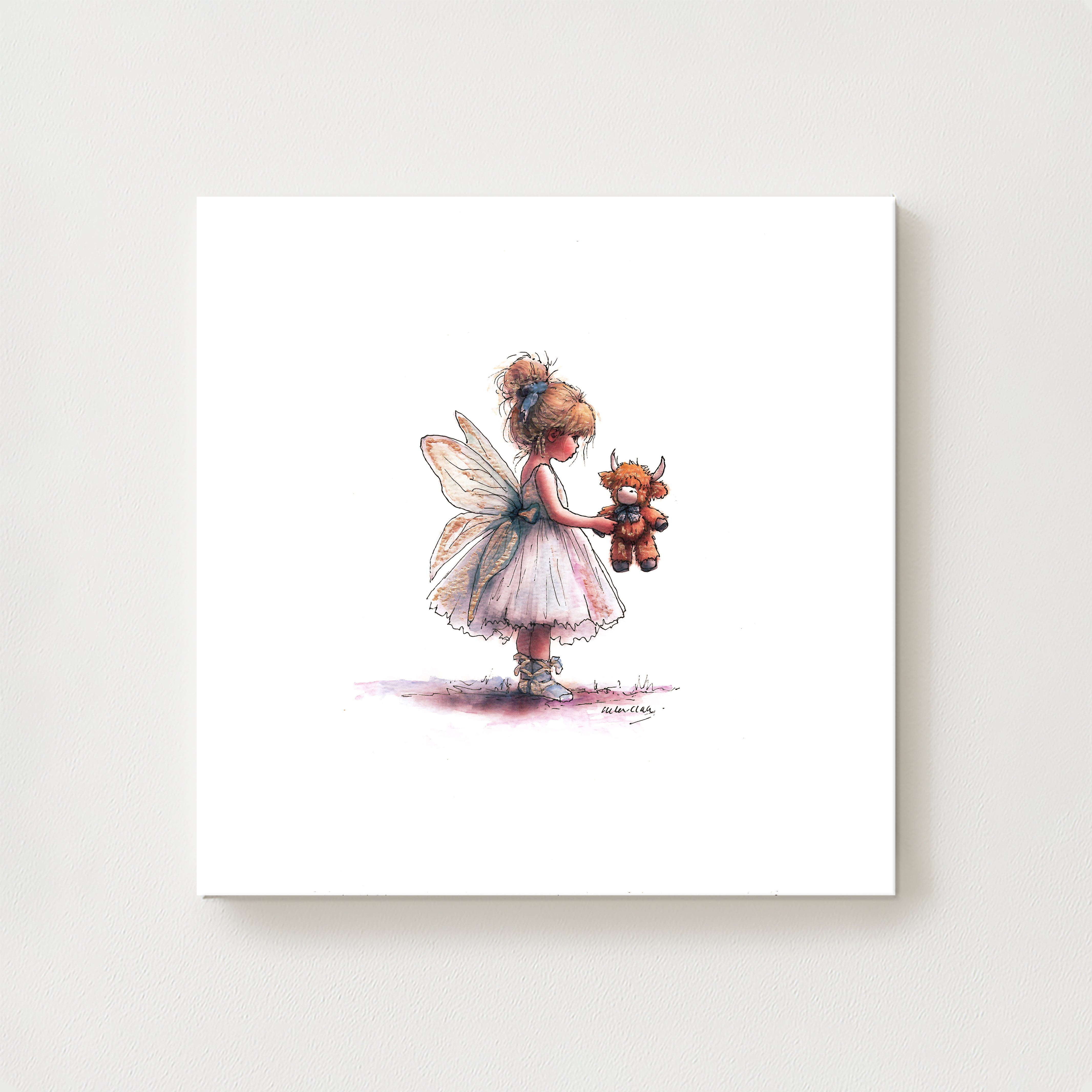 My Little Friend Fairy Canvas
