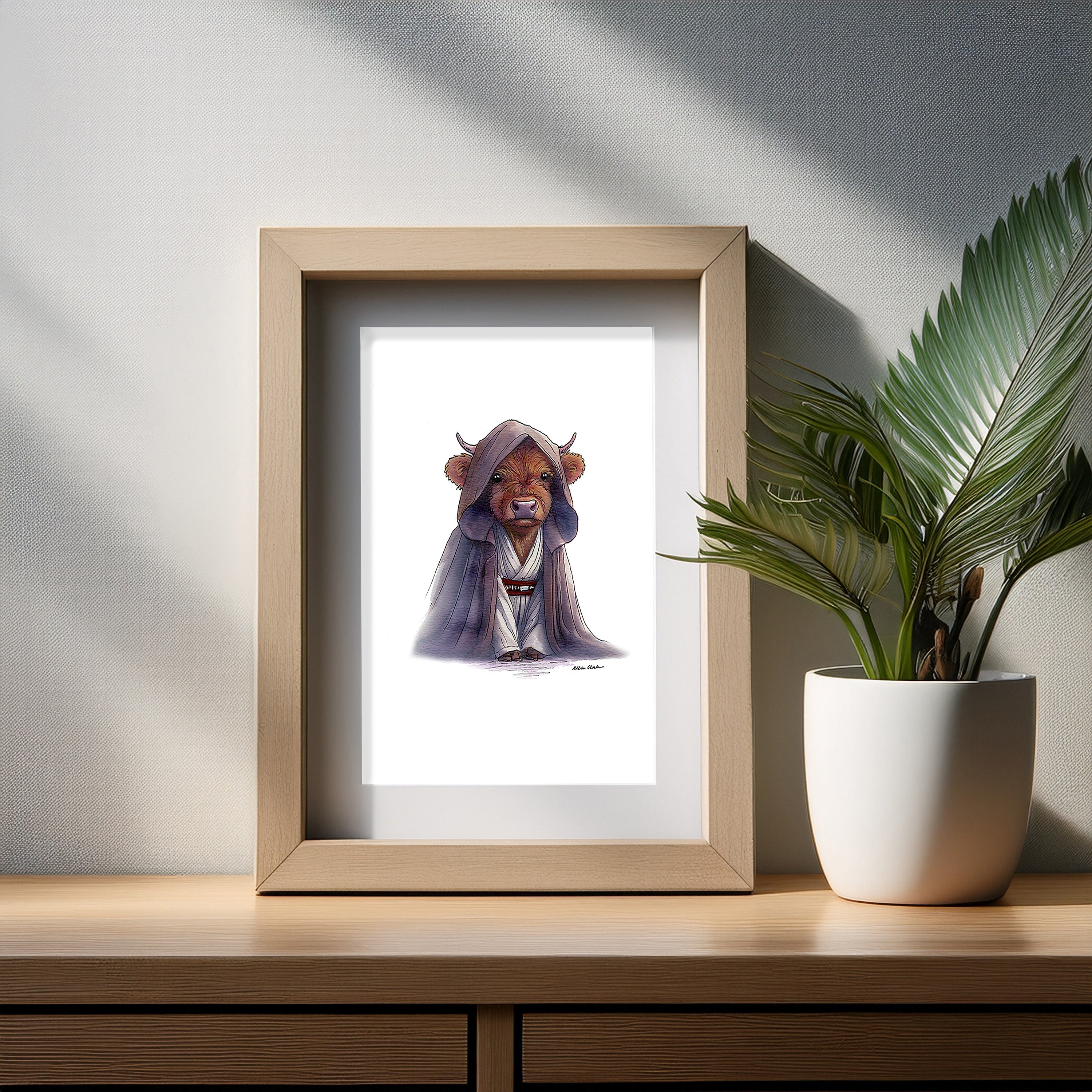 Old Moo Kamooby Art Print