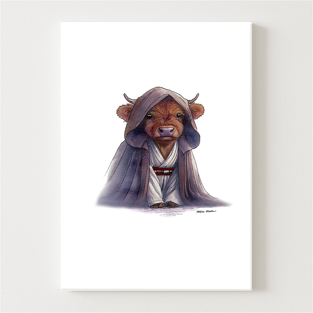 Old Moo Kamooby Canvas