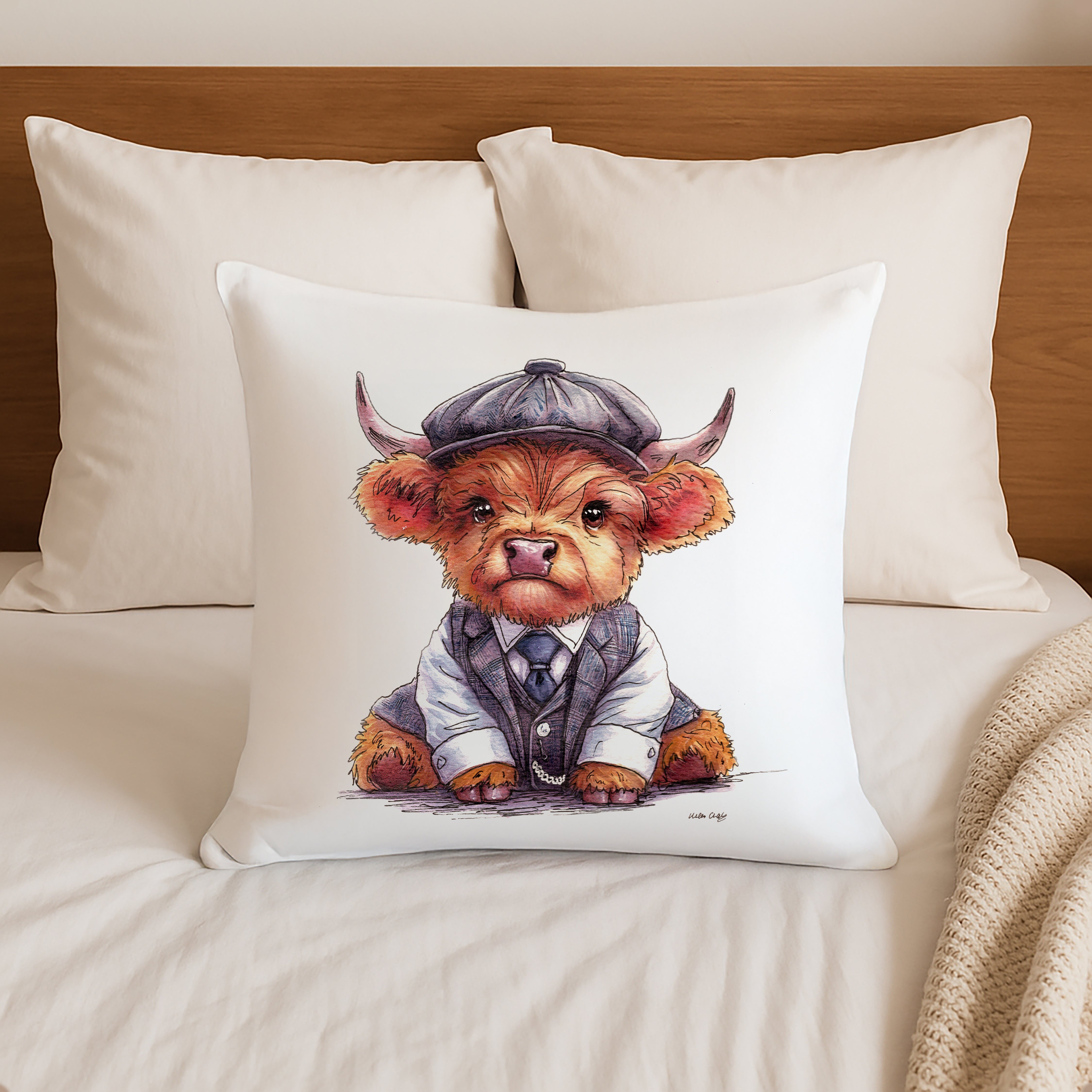Peaky Moo Cushion