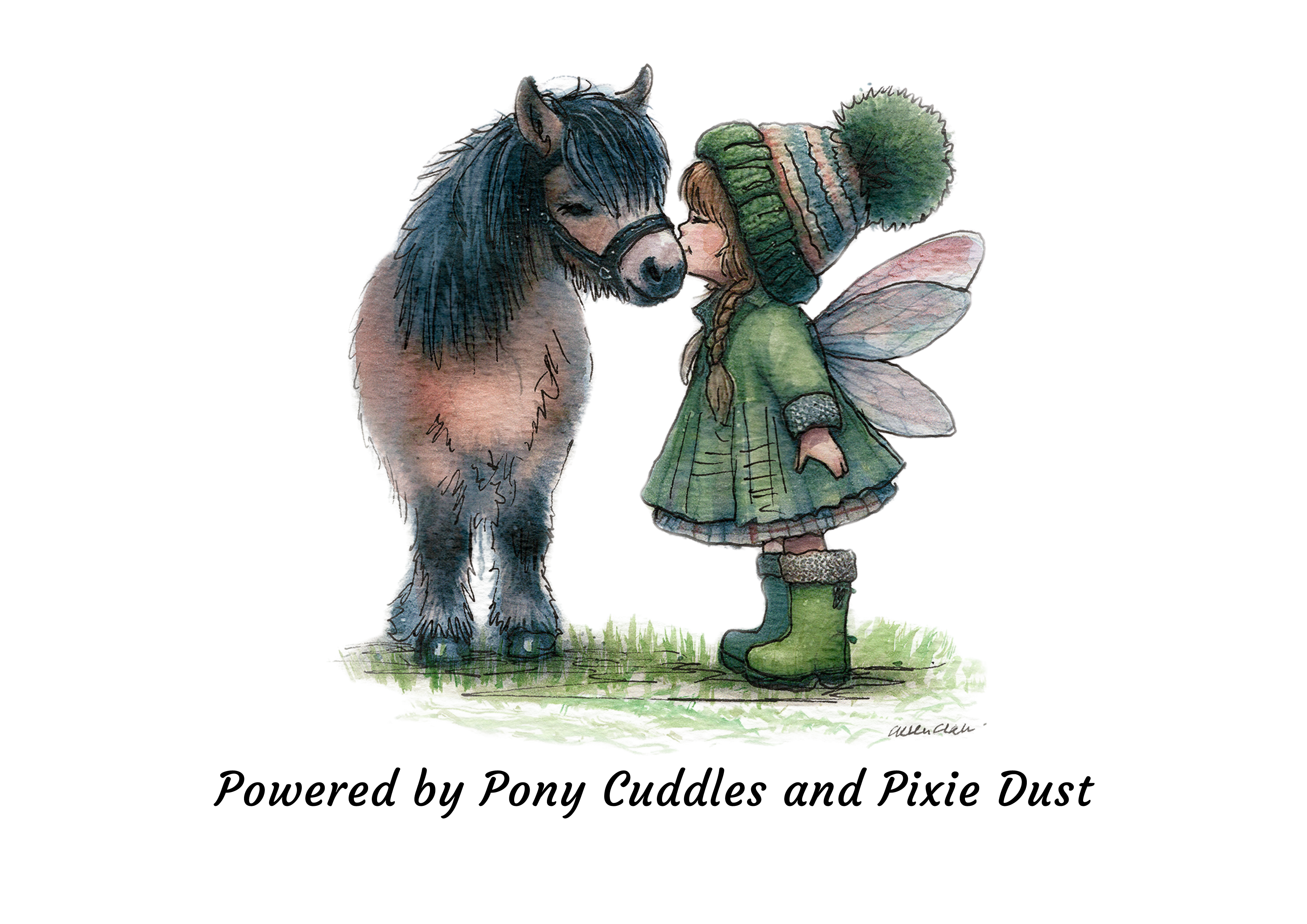 Powered by Pony Cuddles & Pixie Dust Tote Bag