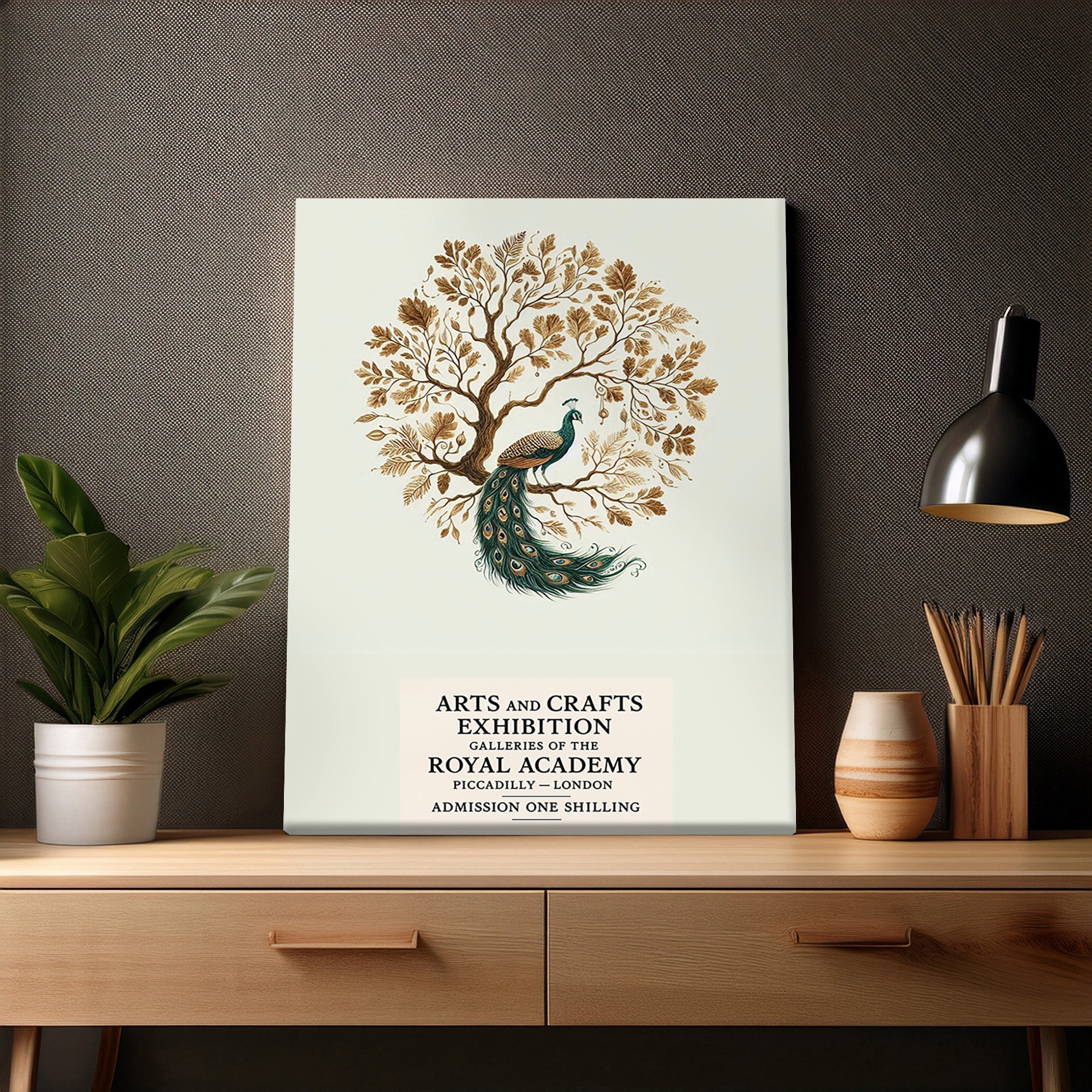 Rowan Peacock Canvas