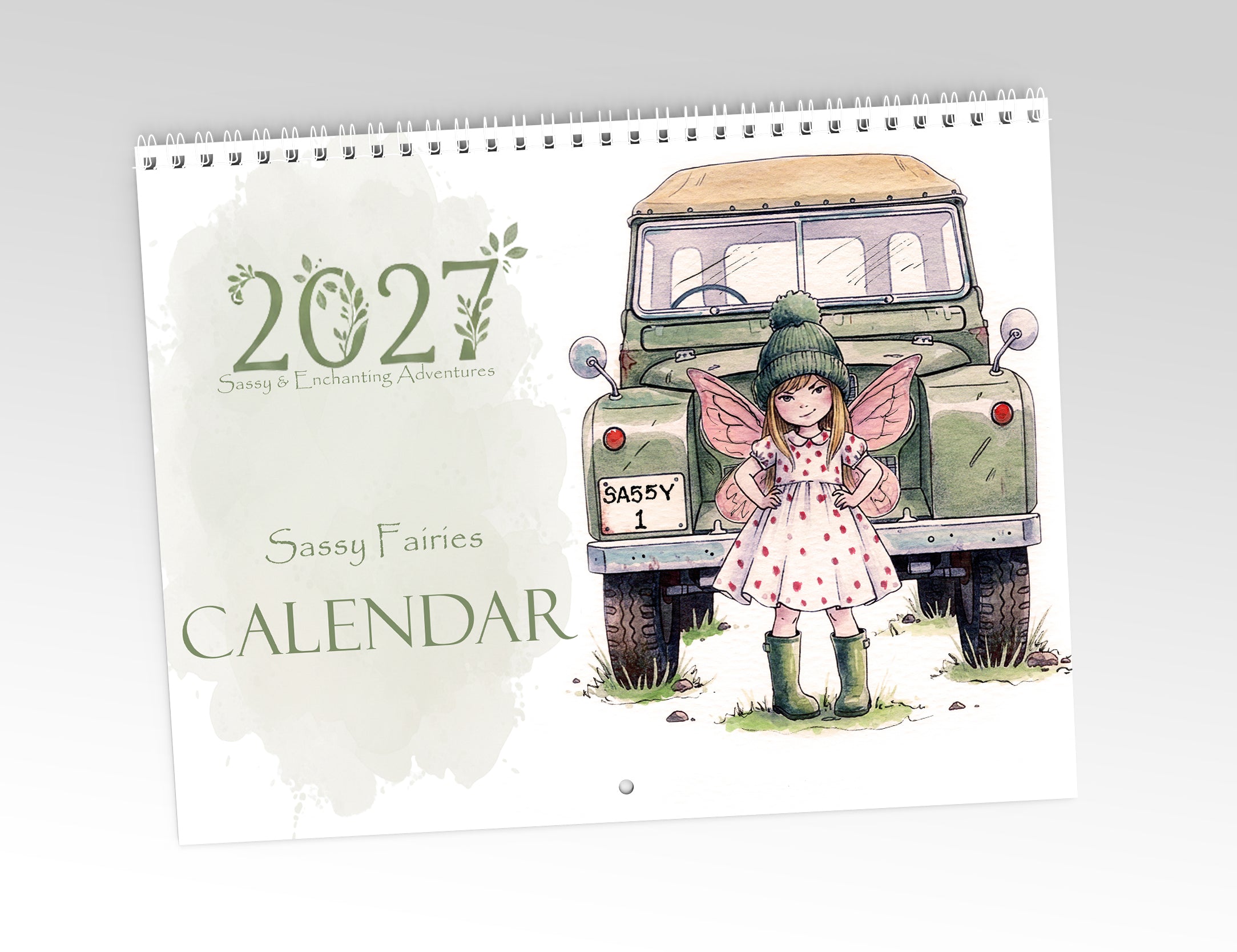 Sassy Fairies 2027 Calendar Limited Release