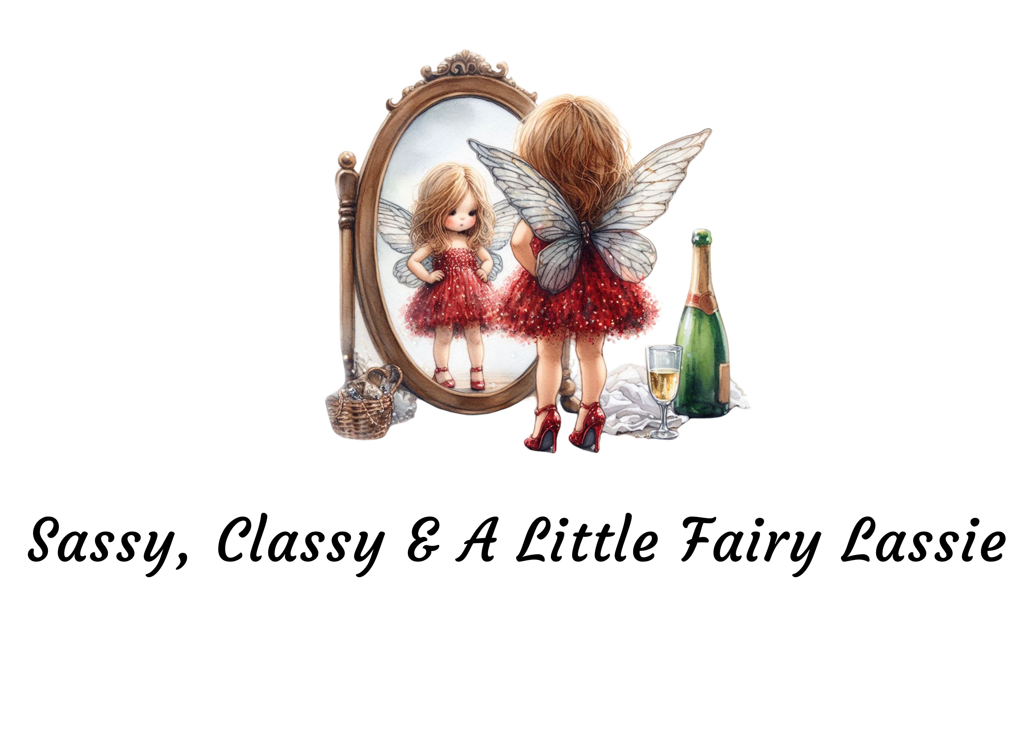 Sassy Classy & A Little Fairy Lassie Small Tote Bag