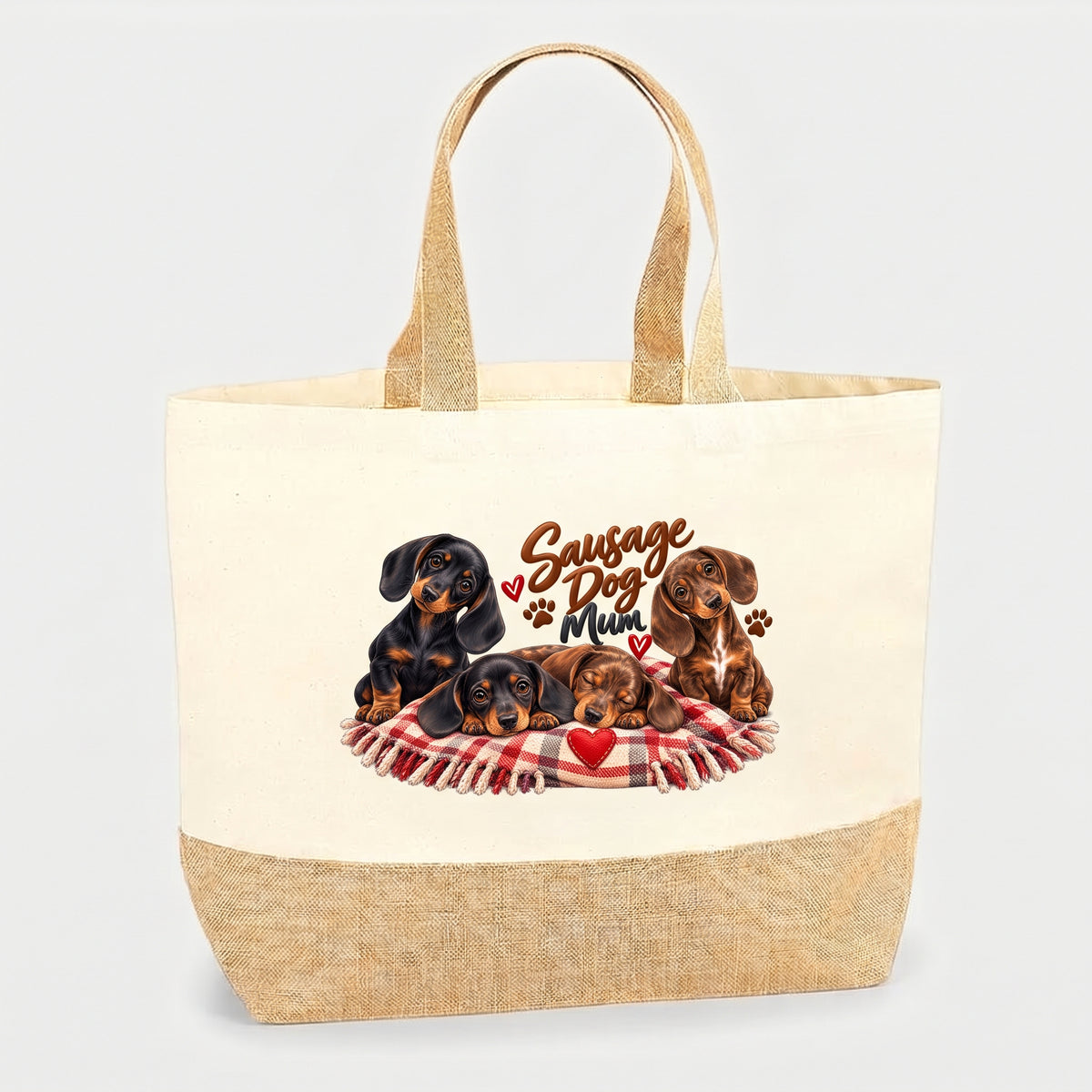 The Sausage Dog Mum Tote Bag