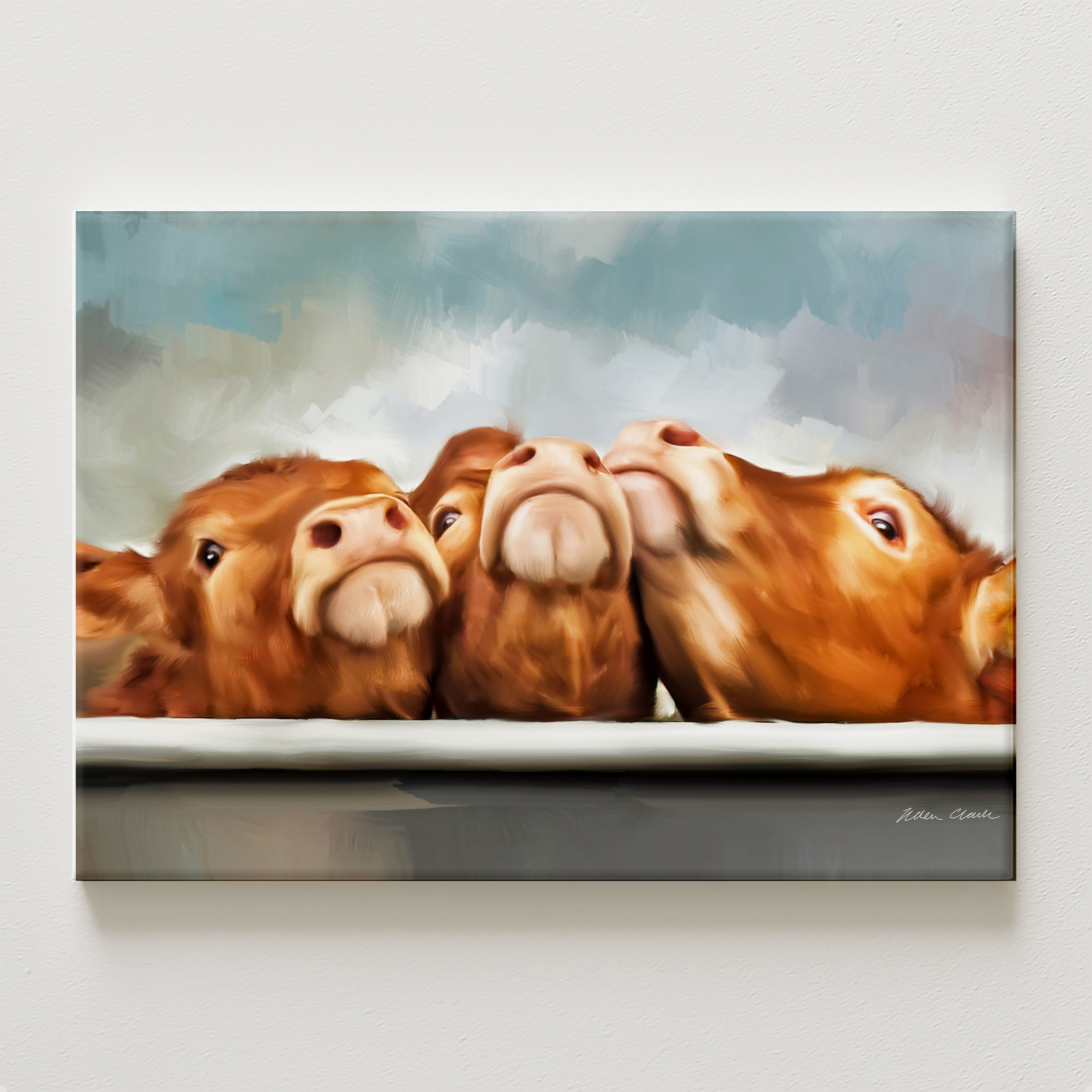 Triple Trouble Canvas
