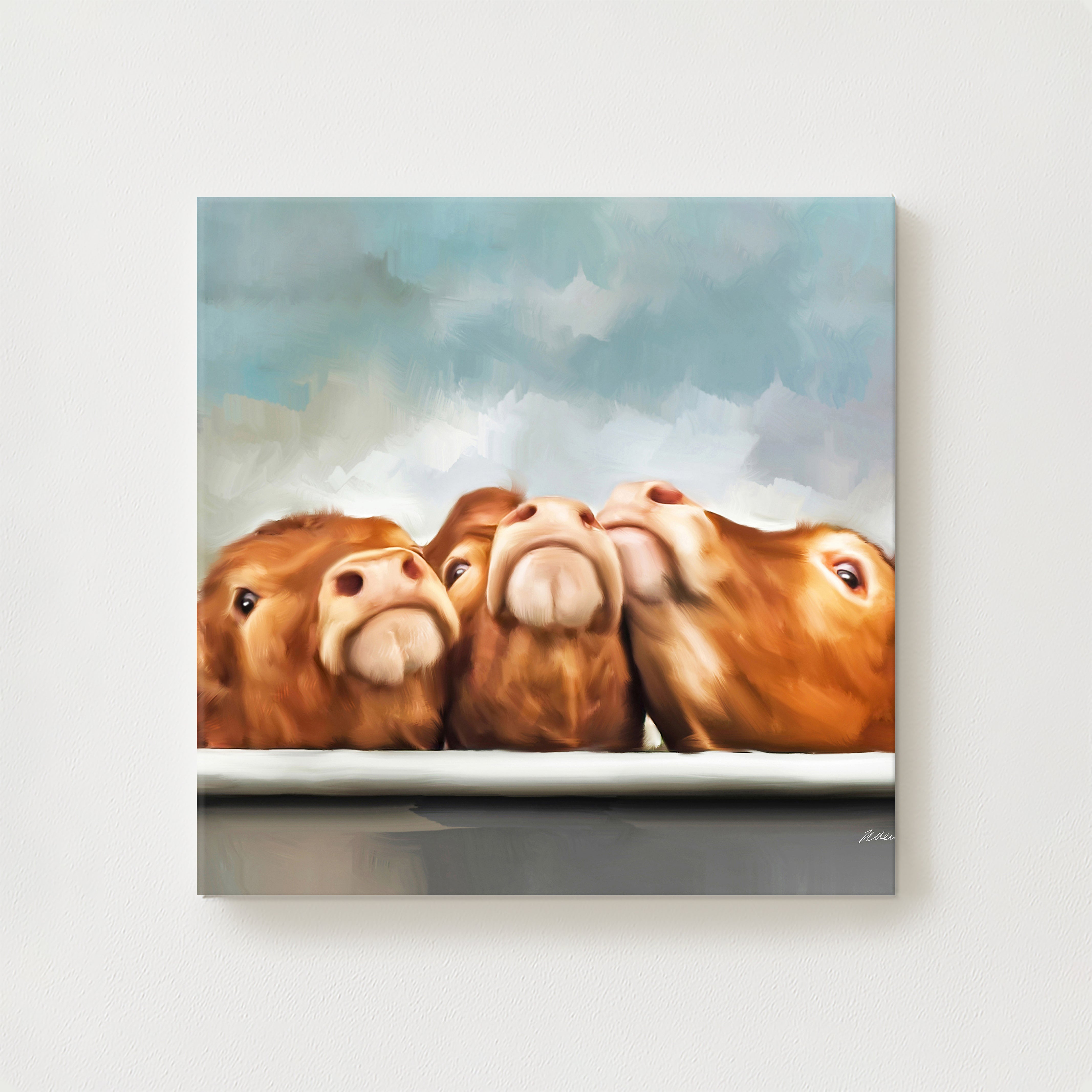 Triple Trouble Canvas
